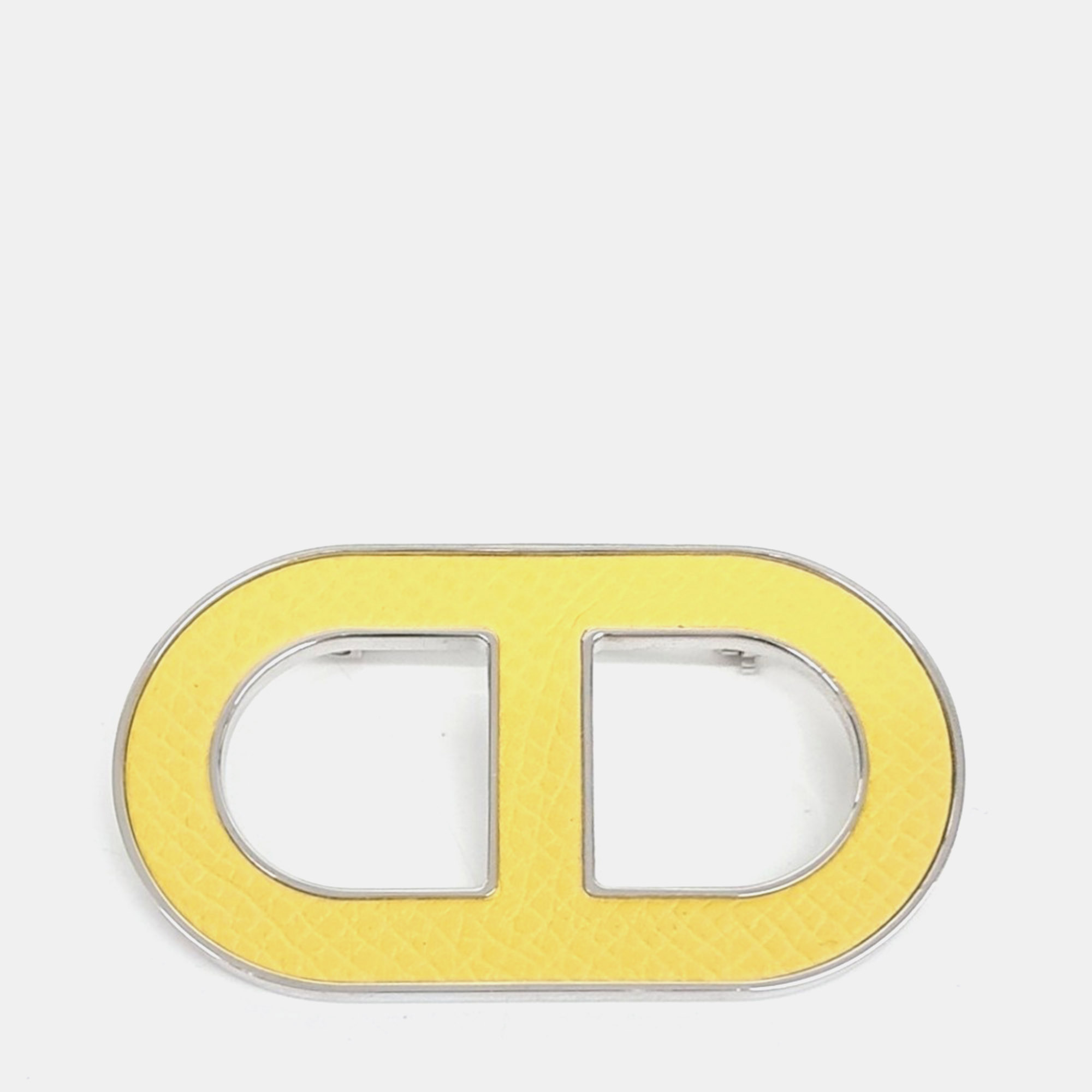 

Hermes Chandal Brooch, Yellow