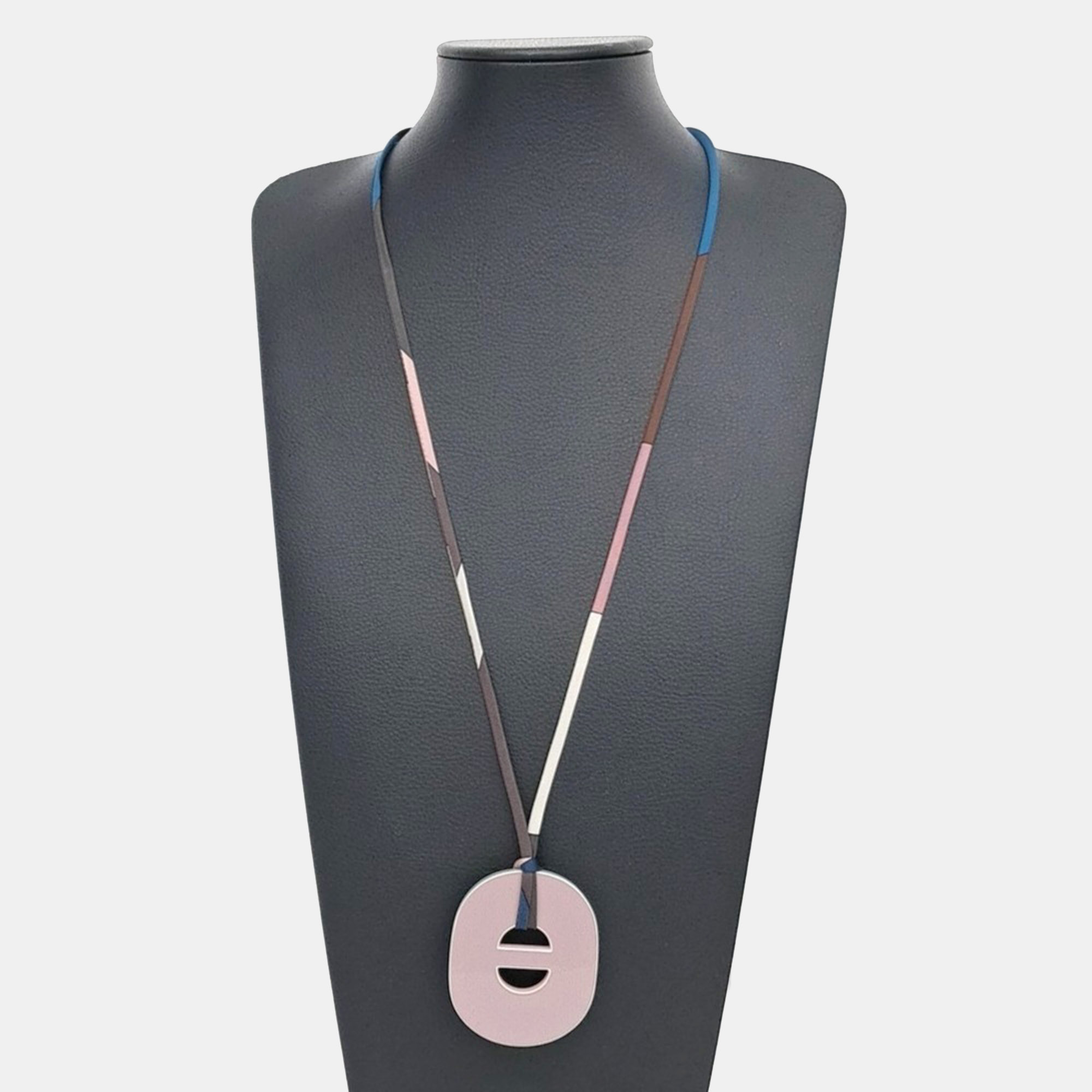 

Hermes Multicolor Horn Necklace