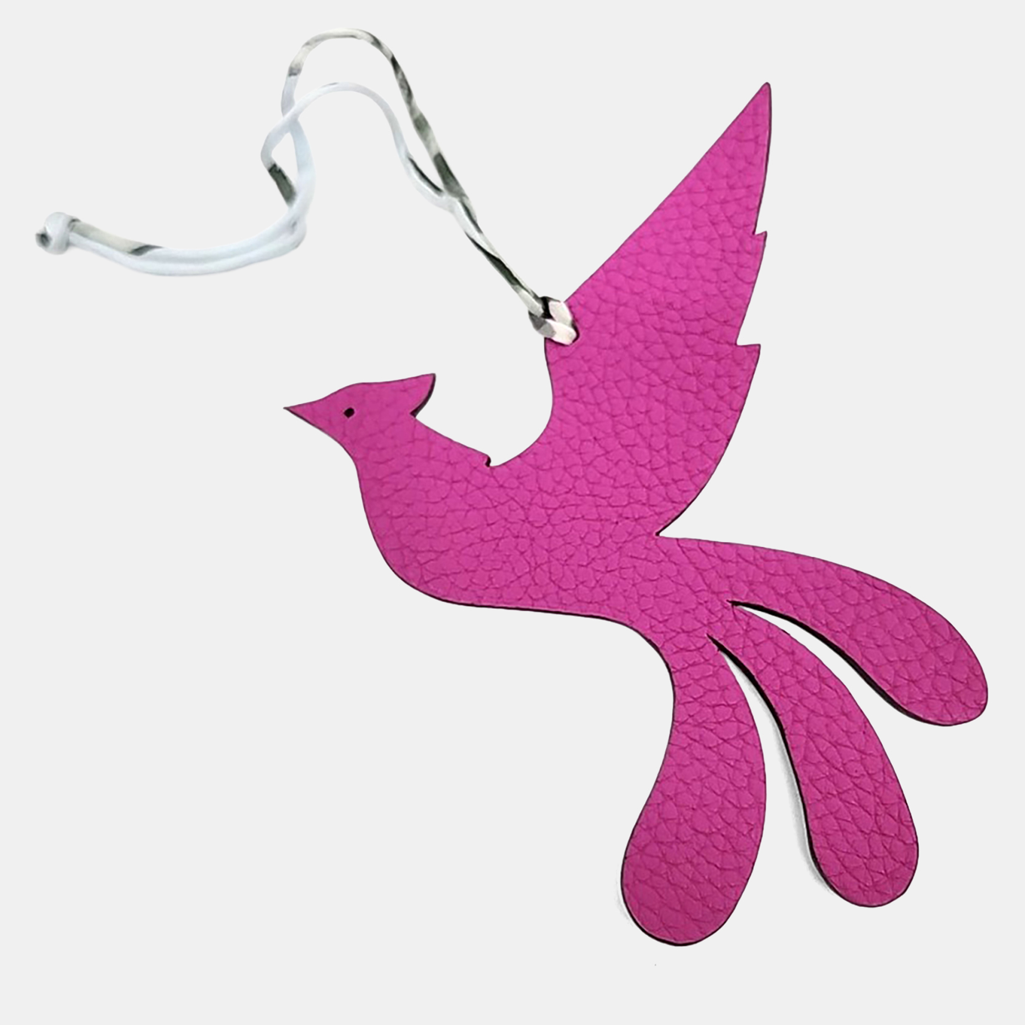 

Hermes Petit H (Petit Hache) Phoenix Bag Charm, Pink
