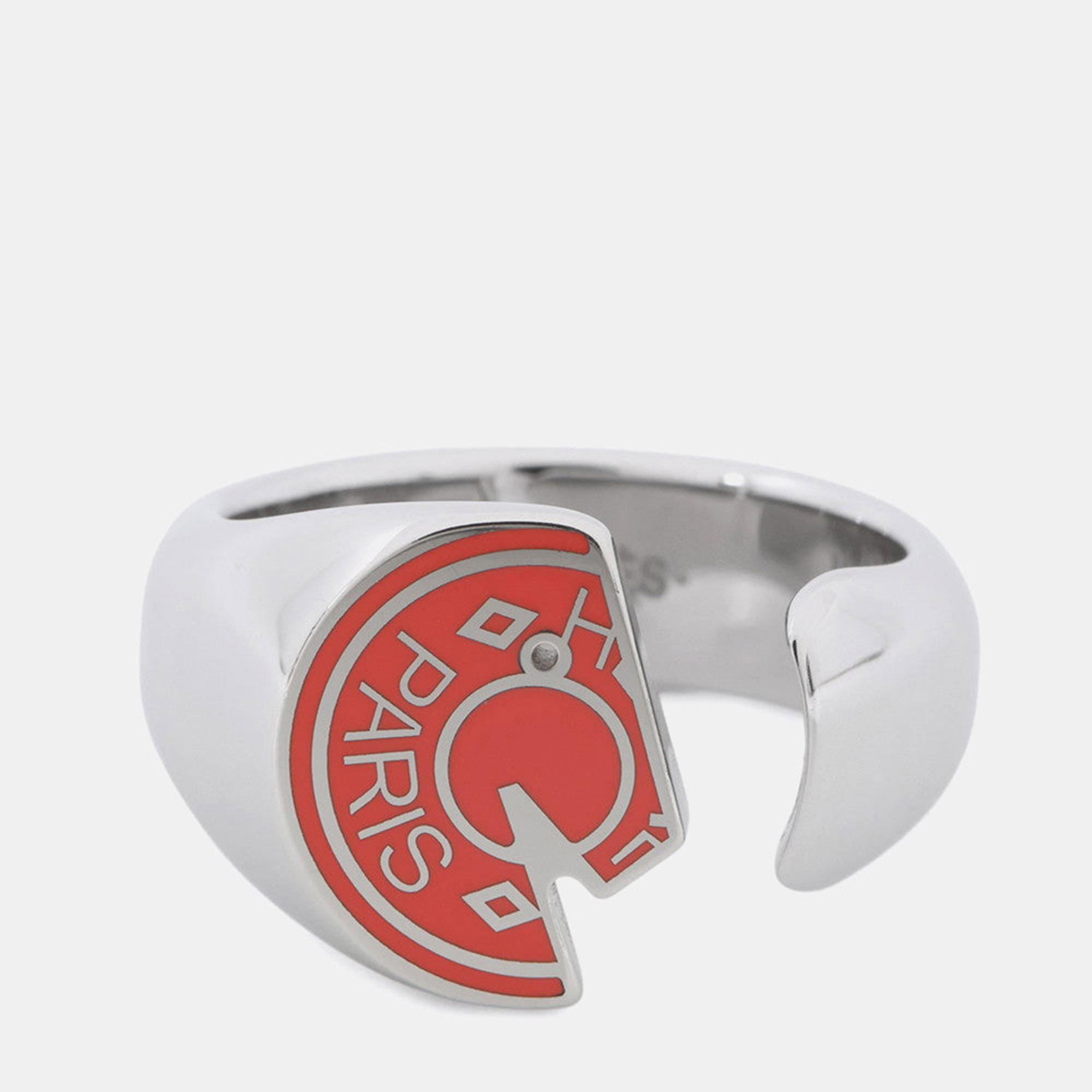 

Hermes Carrousel Ring Size T58 Orange Field Metal