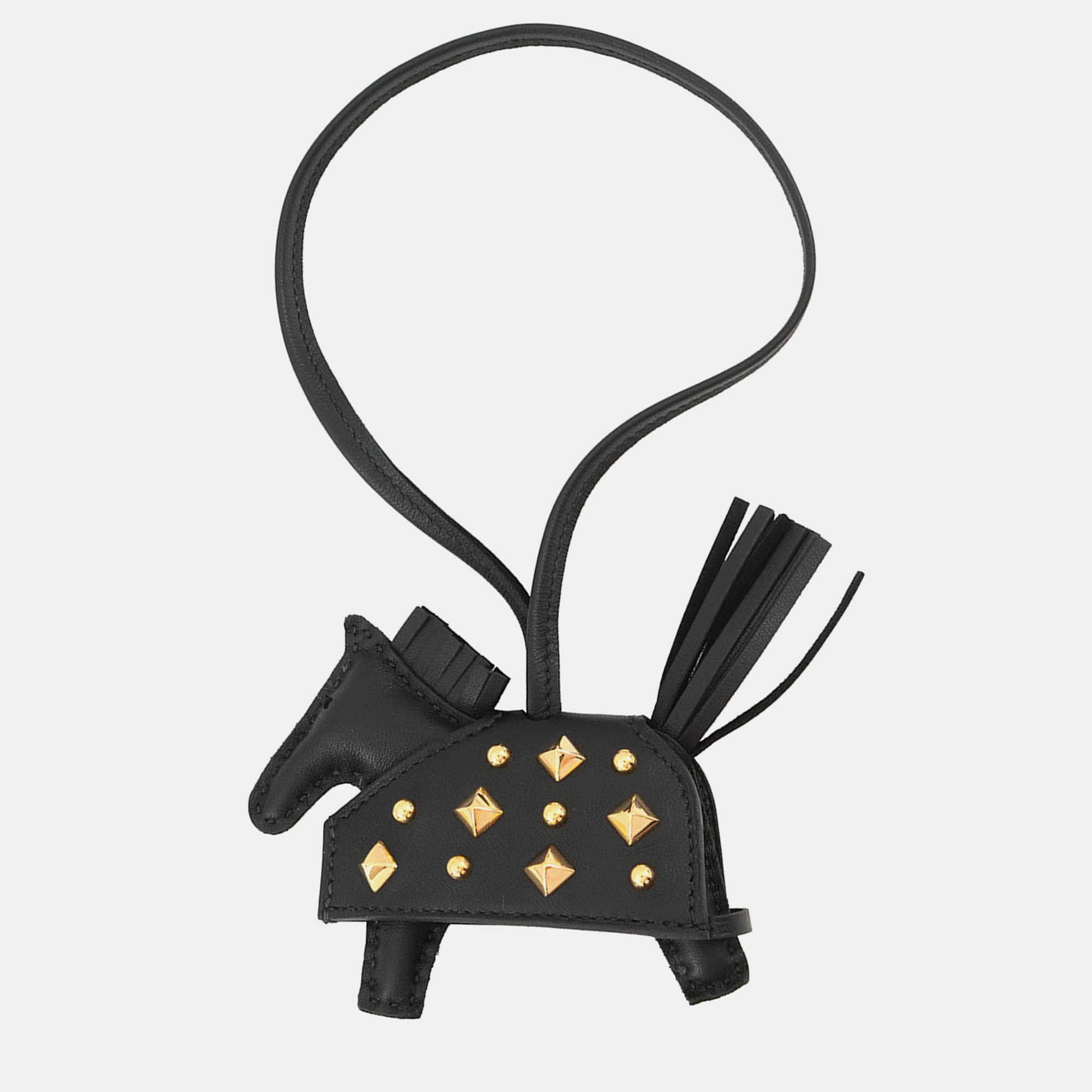 

Hermes Robeo Padlock Black Lambskin