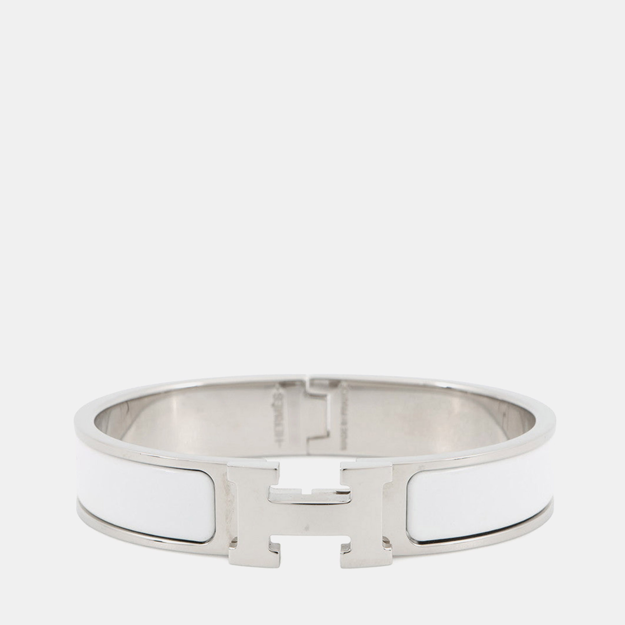 

Hermes Clic Crack Size Pm White Metal