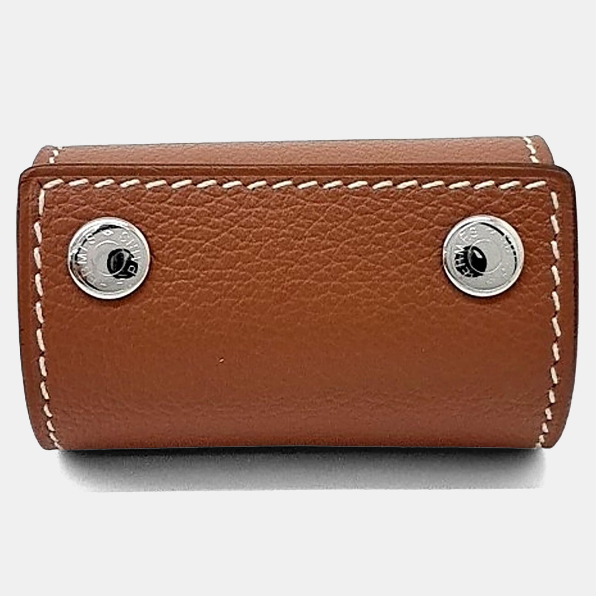 

Hermes Leather Brown hairpin