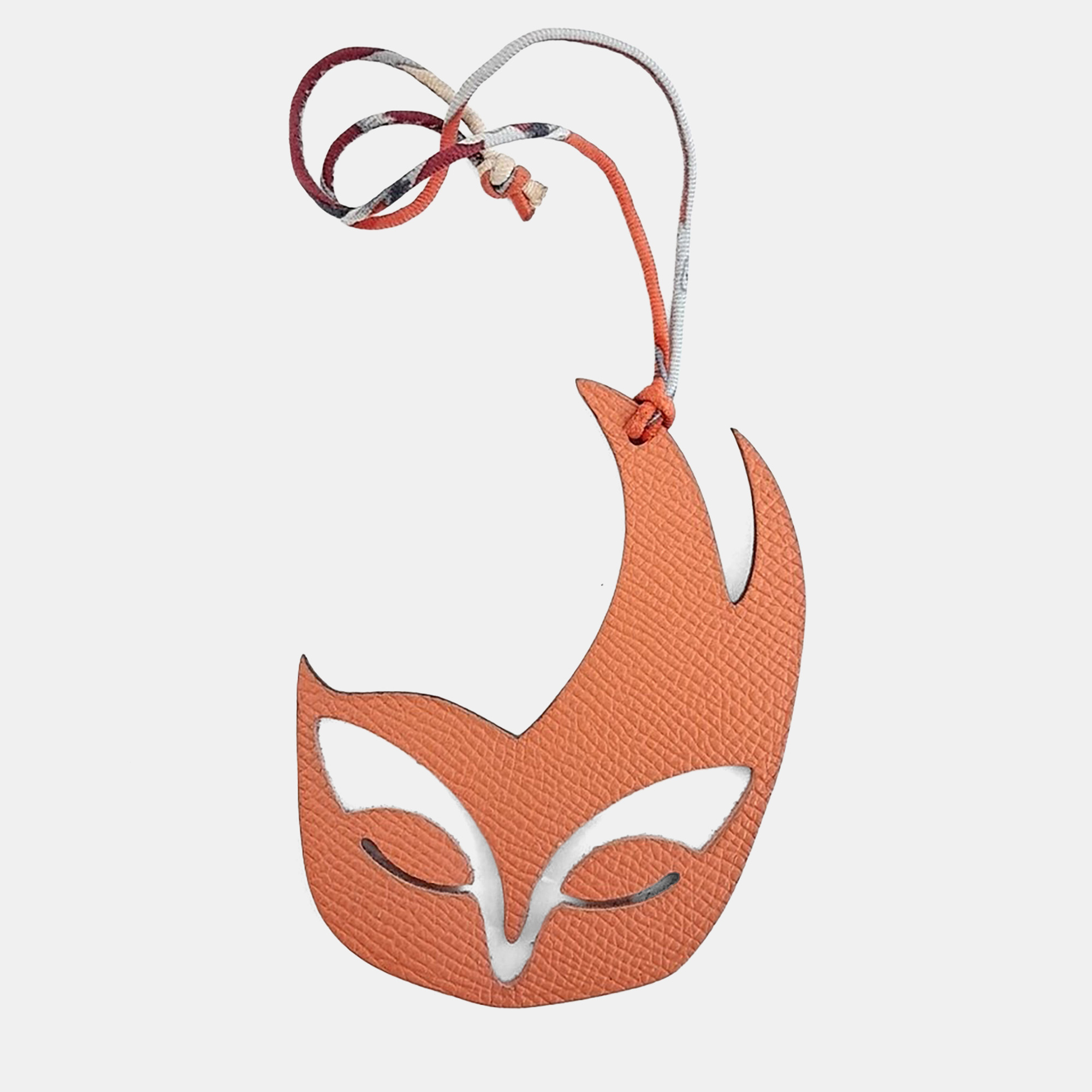 

Hermes Leather Orange Petit H Petit Hache Bag Charm