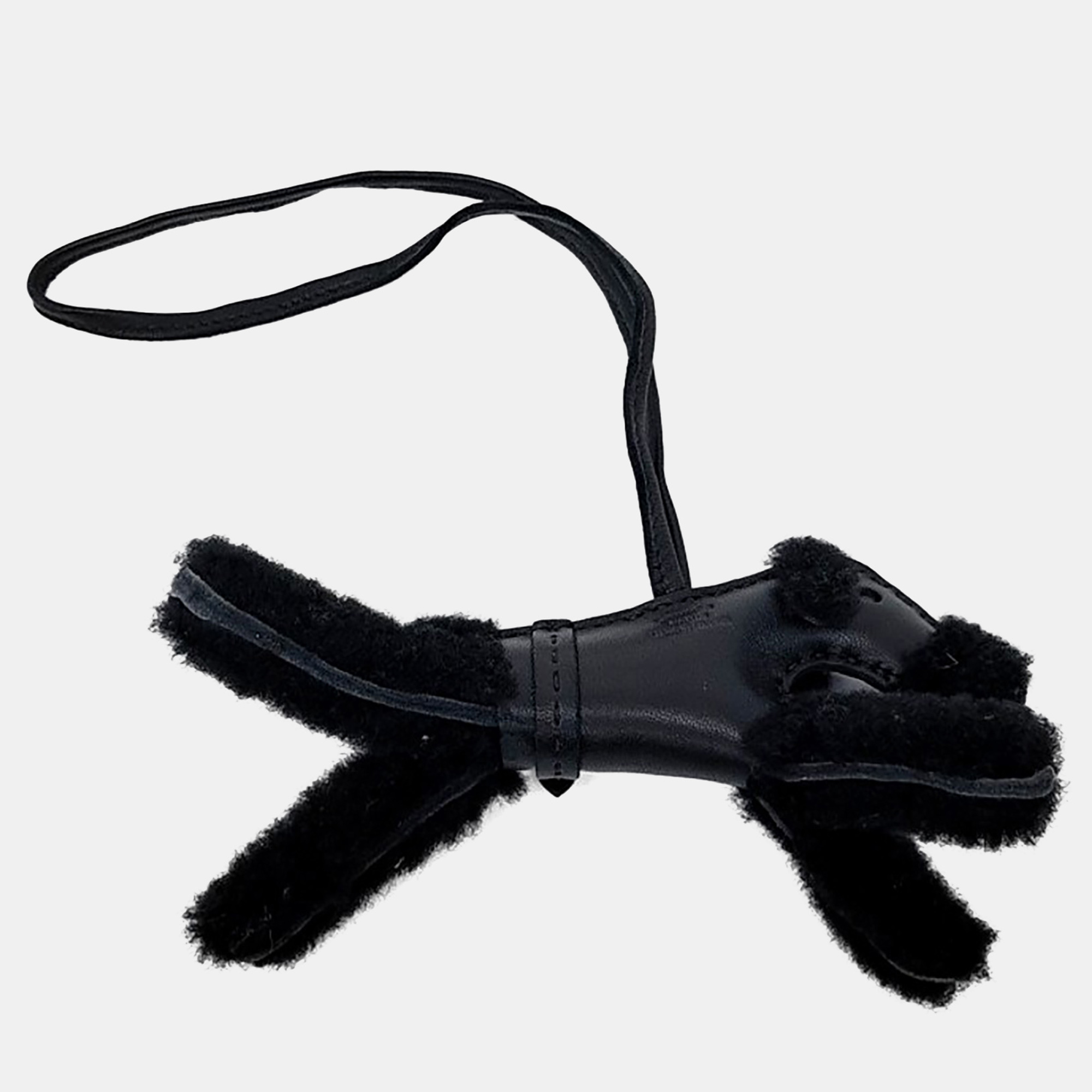 

Hermes Birdie Bag Charm, Black