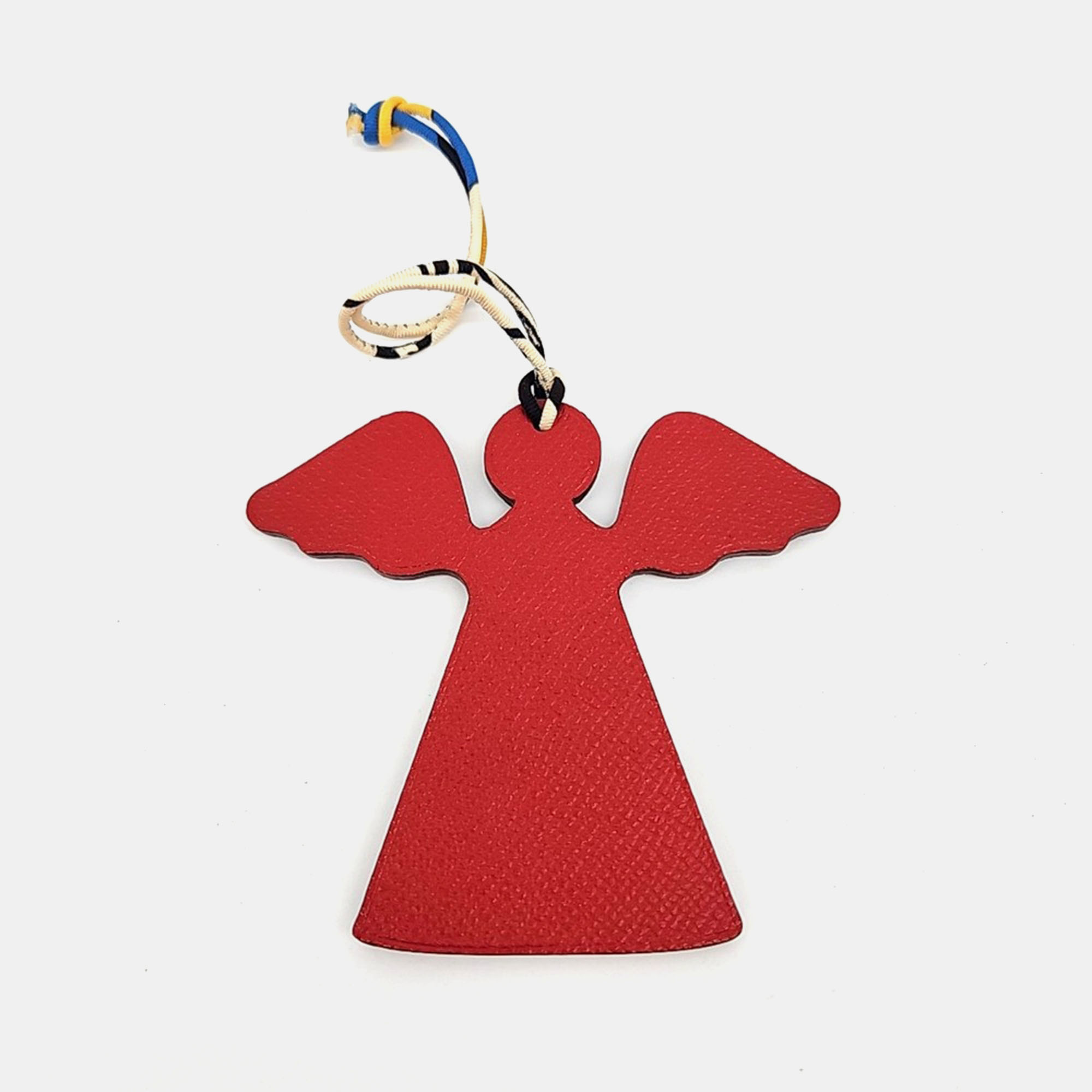 

Hermes Petit H Petit Hache Red Leather Bag Charm