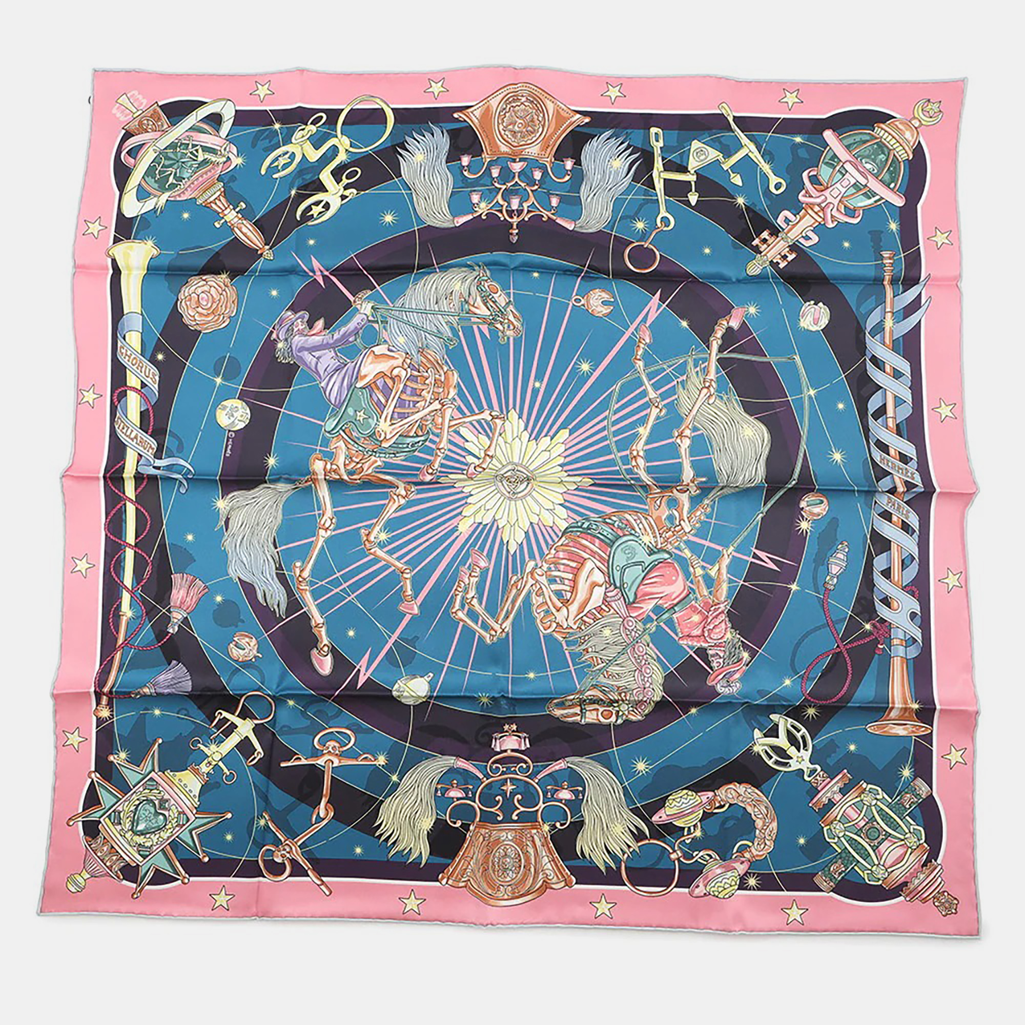 

Hermes Carre Chorus Stellarum Size, Blue