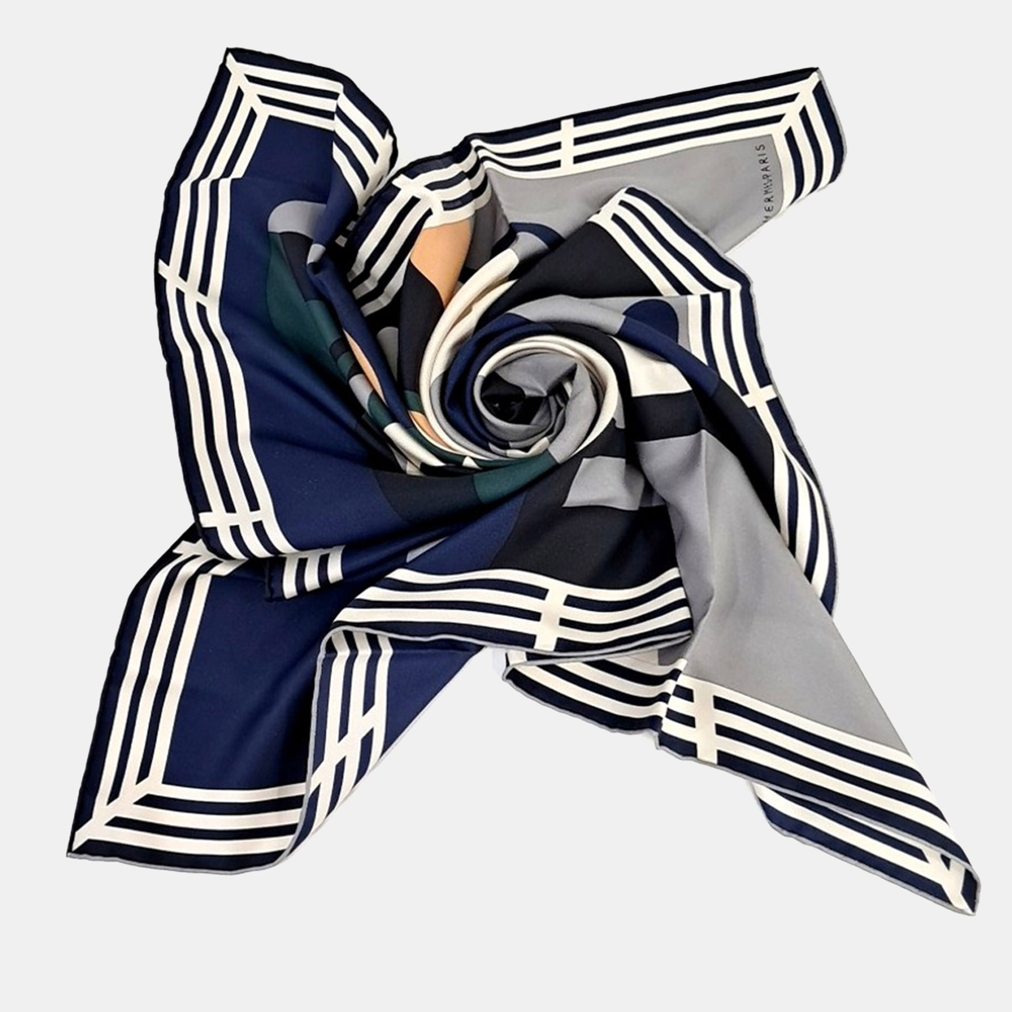 

Hermes Multicolor Silk scarf