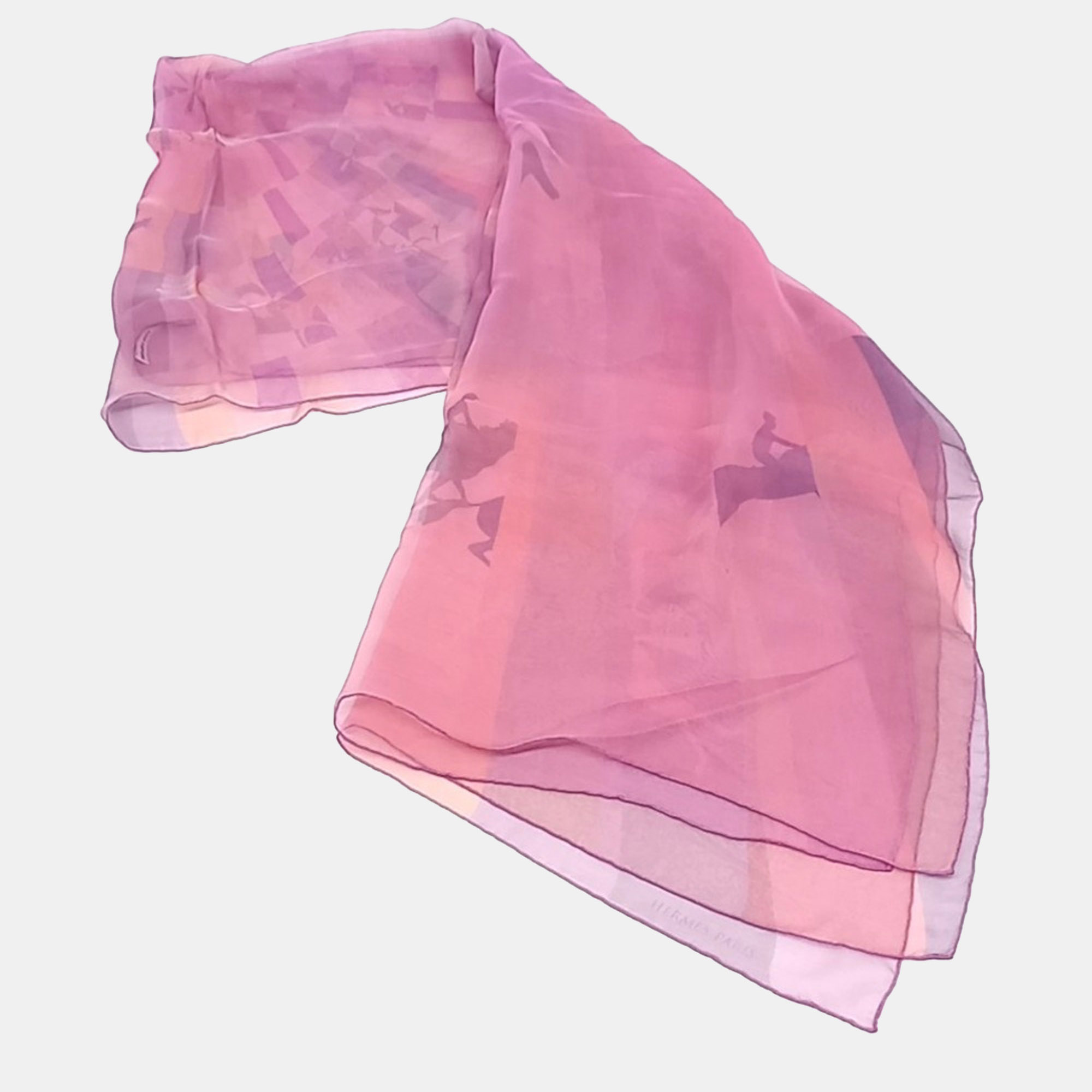 

Hermes Multicolor silk scarf