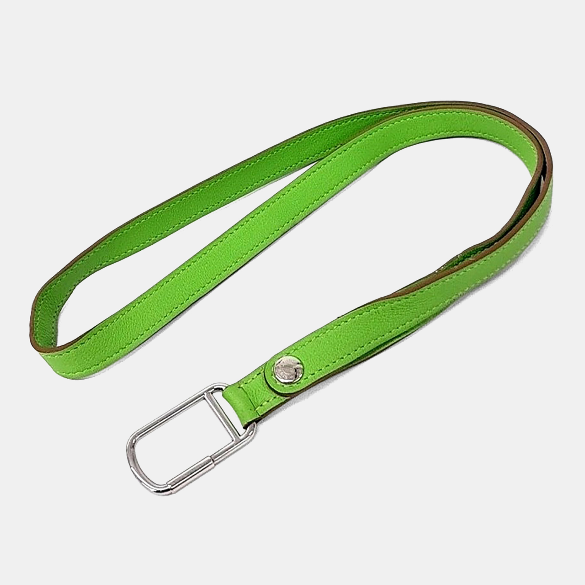 

Hermes Green Leather Strap