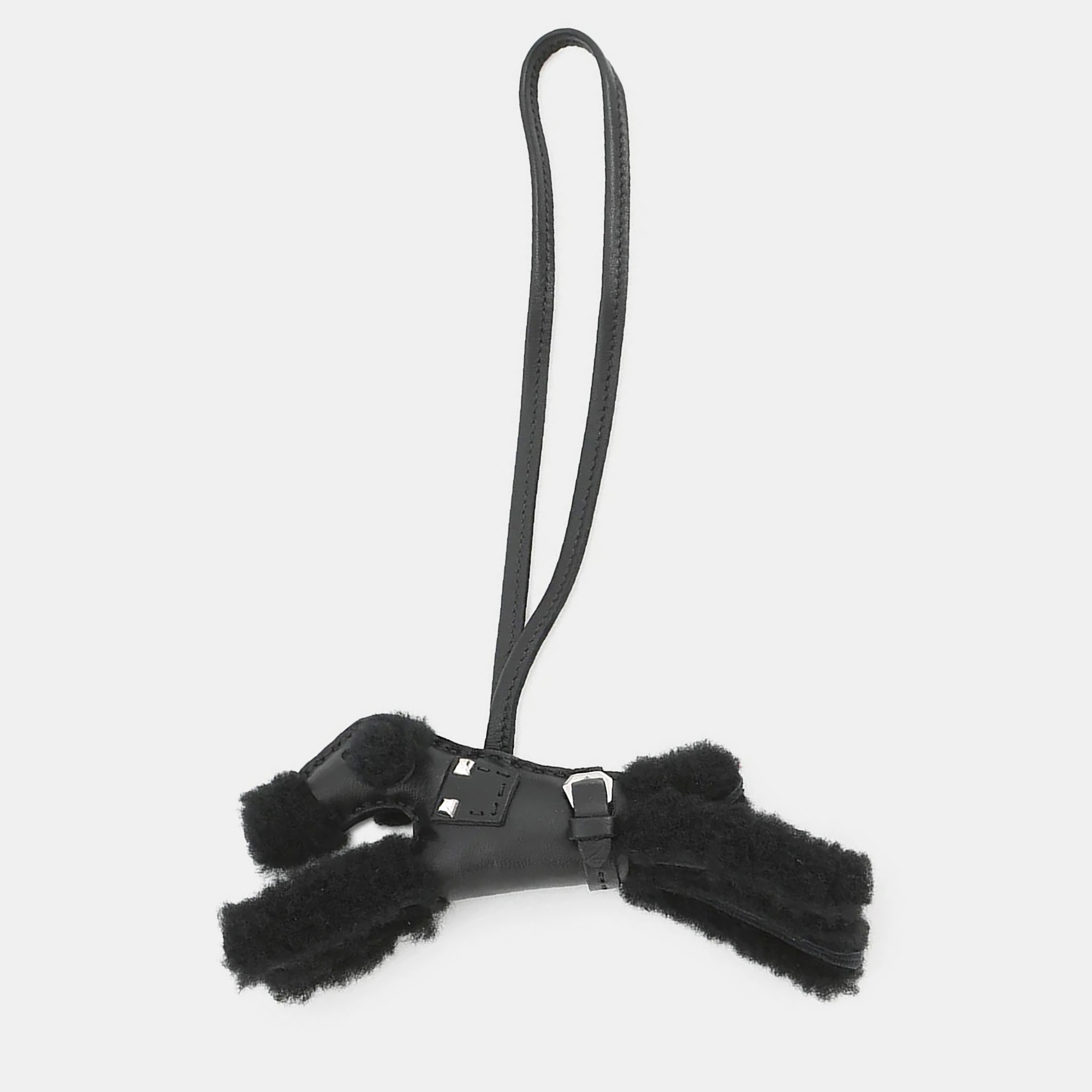 

Hermes Buddy Punk Black Lambskin Mouton