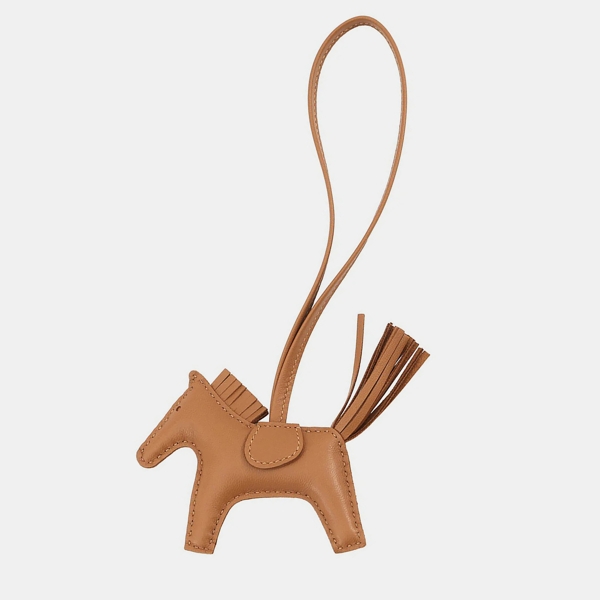 

Hermes Rodeo Bag Charm Gold Lambskin Size PM
