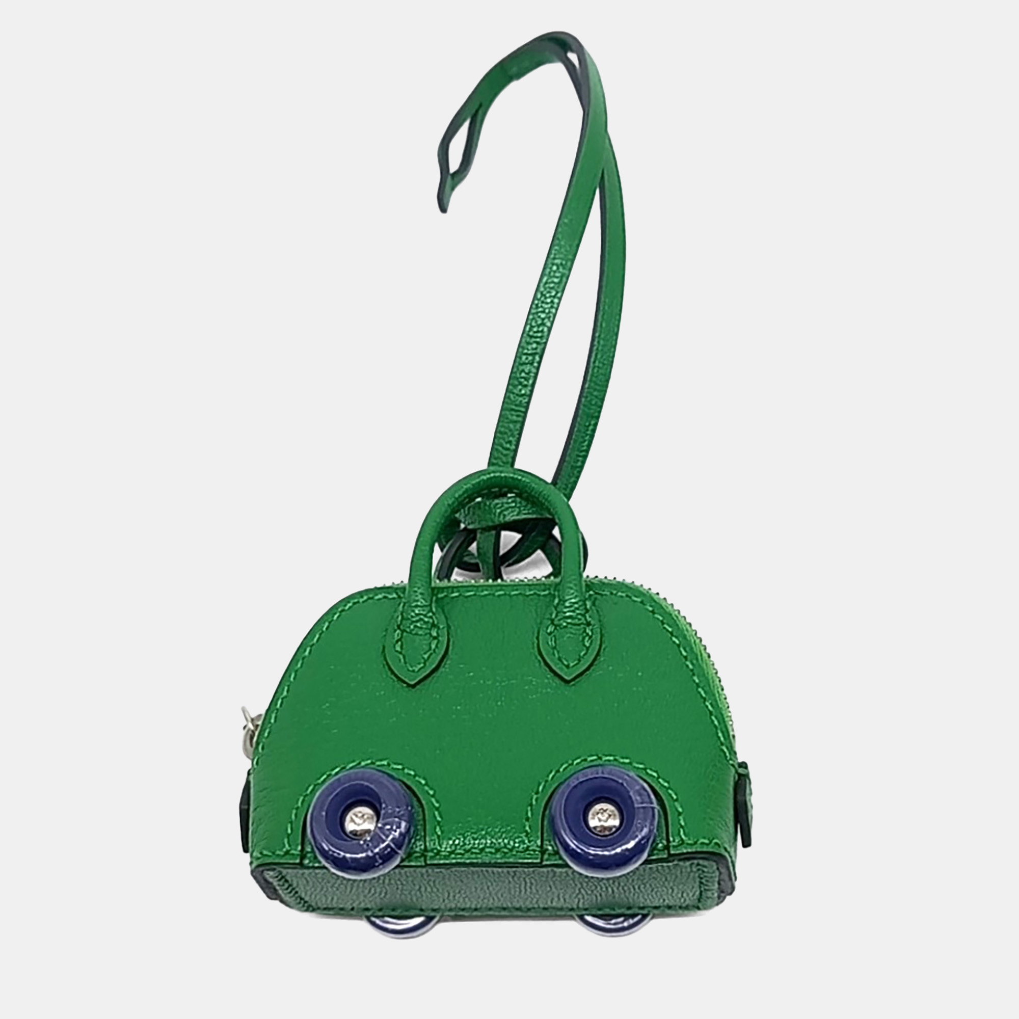

Hermes Bolide On Wheel Bag Charm, Green