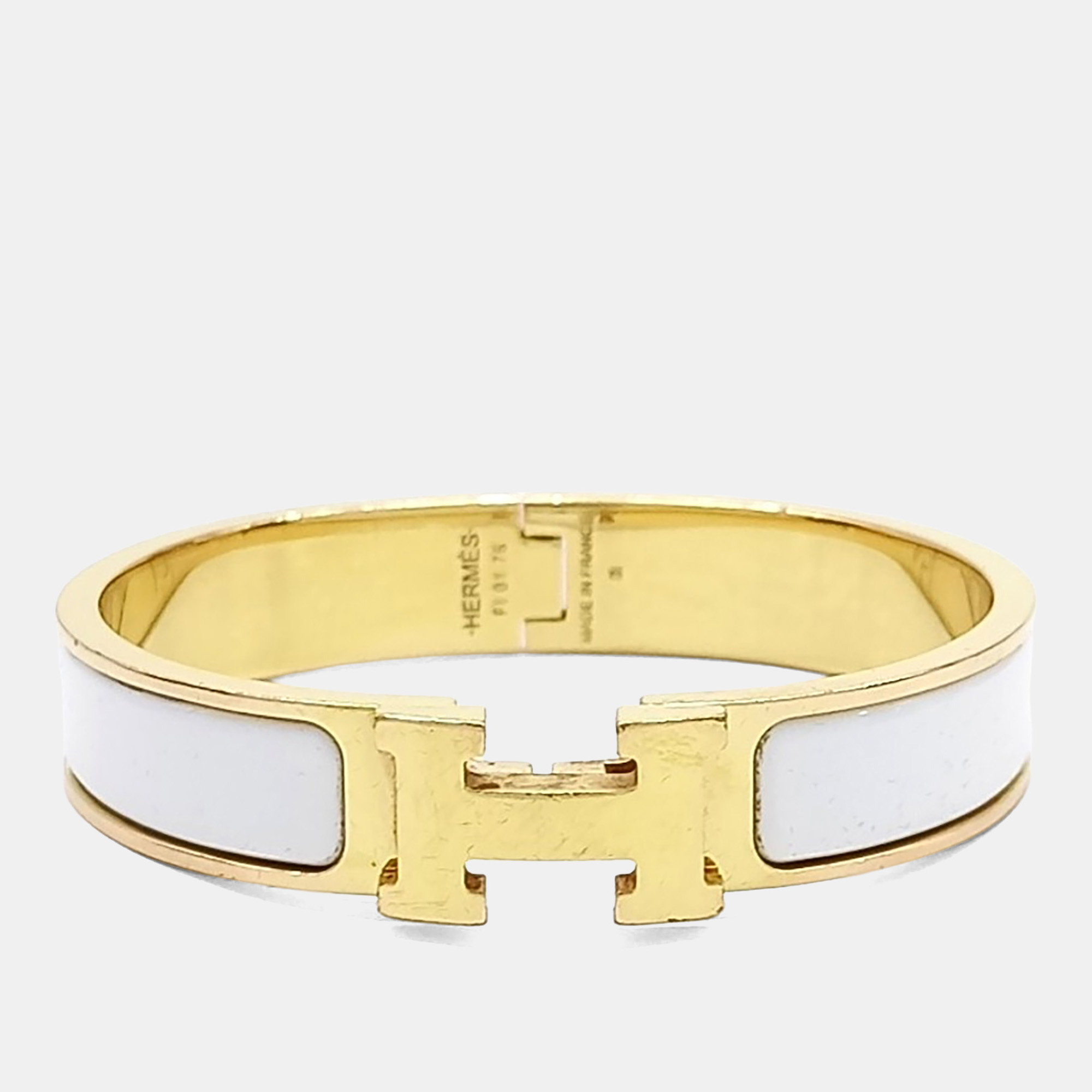 

Hermes Gold Plated Metal Clickash