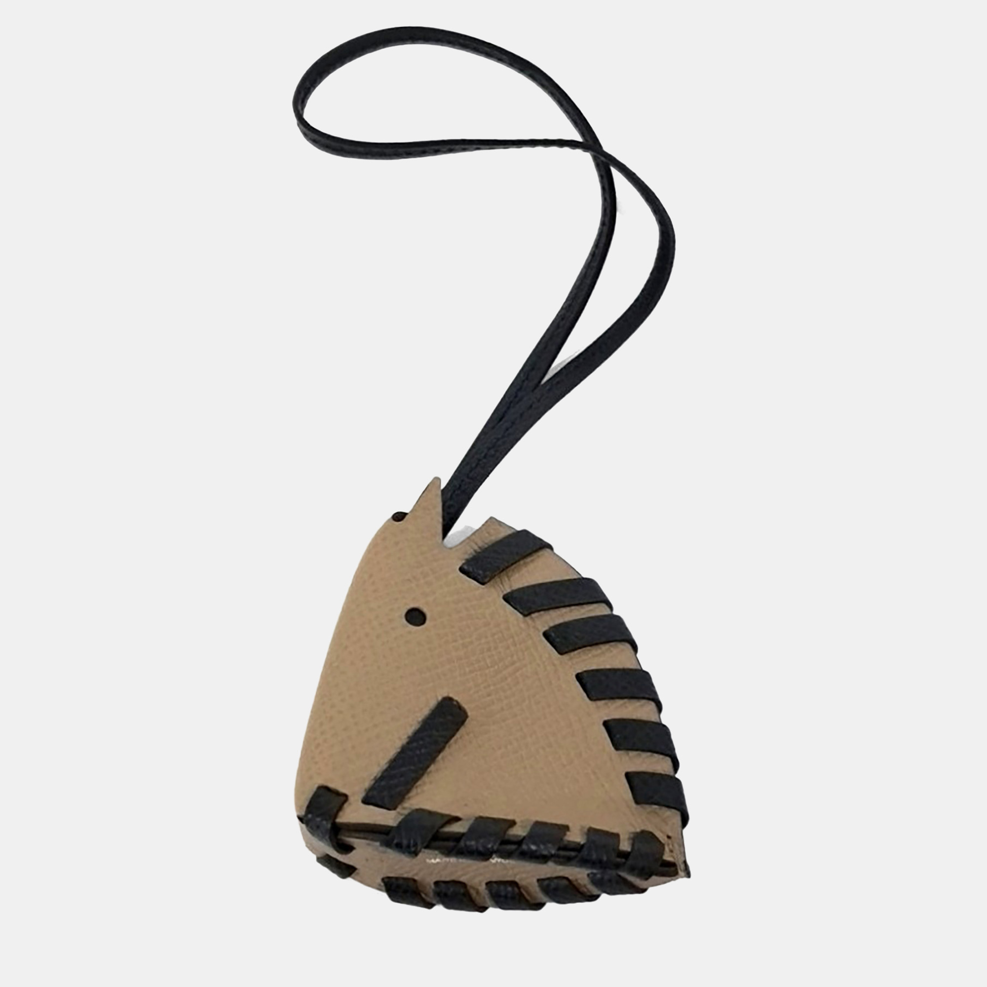 

Hermes Cheval Trese Charm, Beige