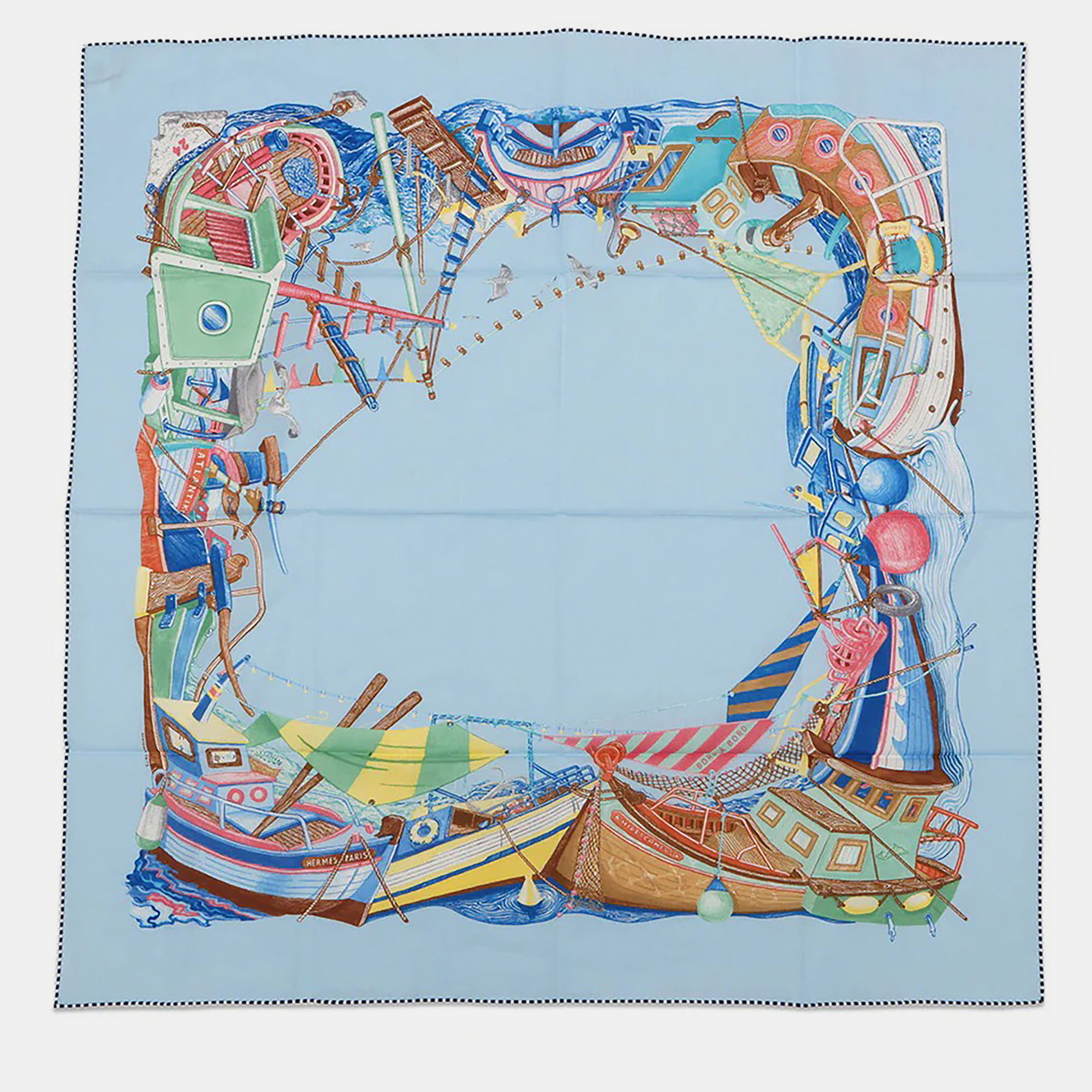 

Hermes Carre Board-A-Board Size, Multicolor