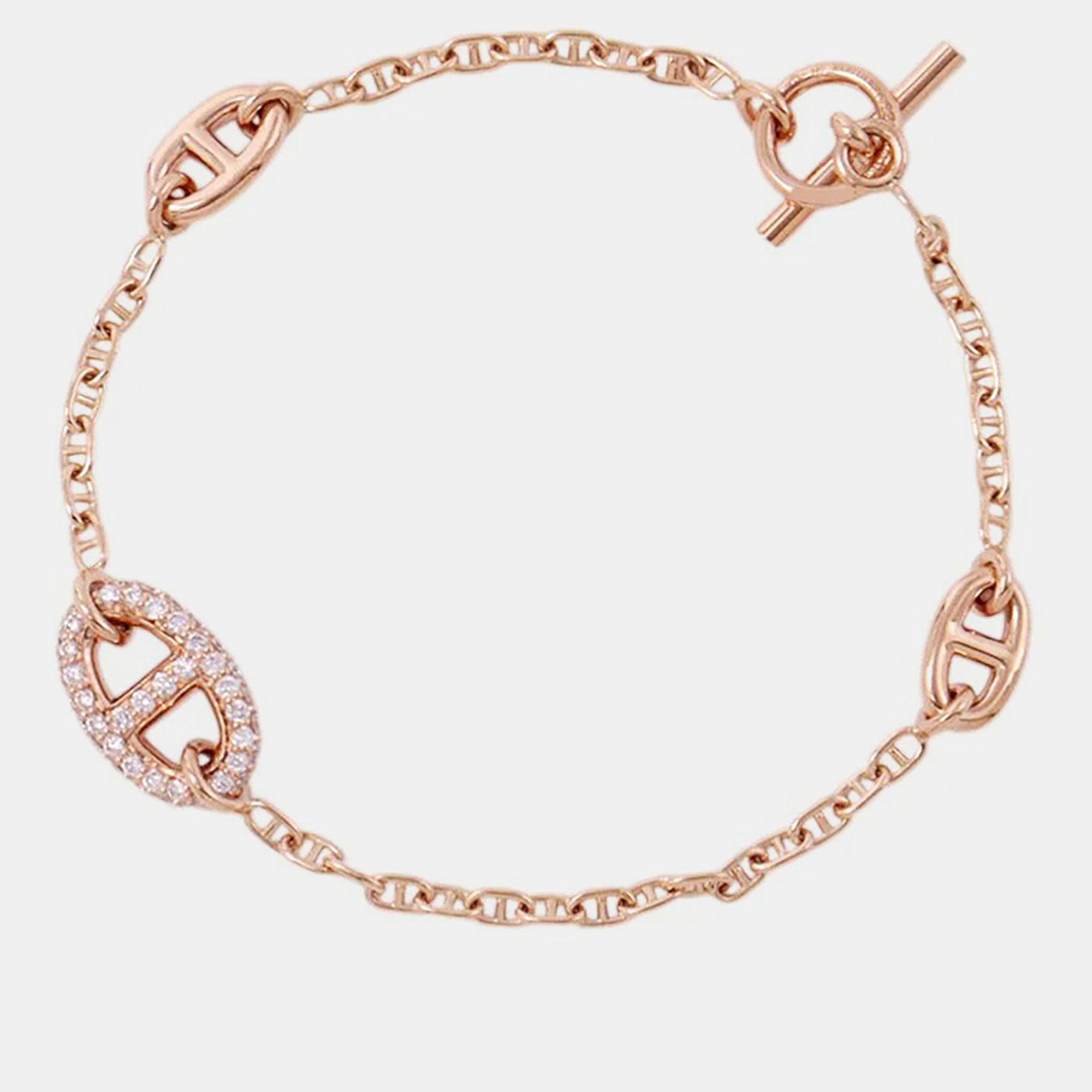 

Hermes Farandole Bracelet Size Shh221413B 18K Pink Gold