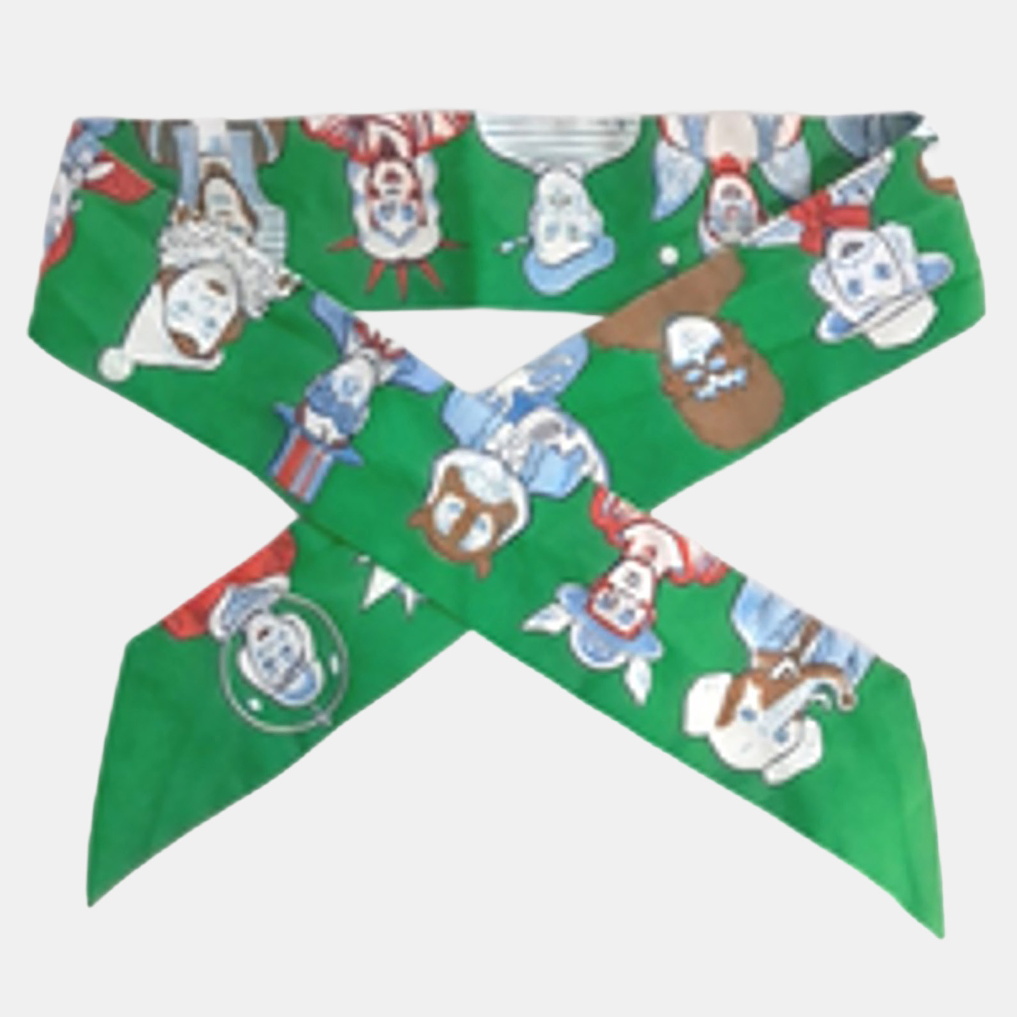 

Hermes Silk Green Twilly Scarf