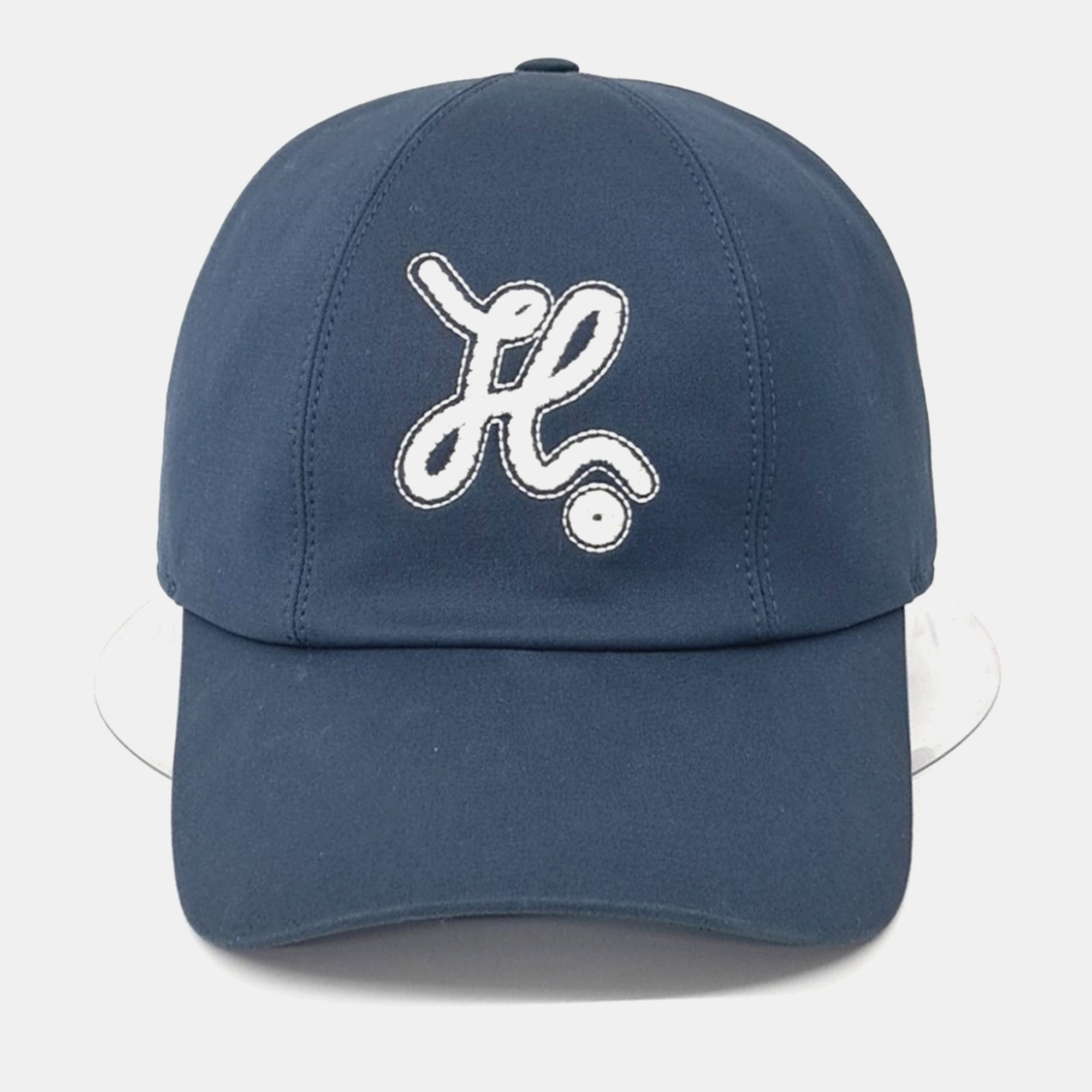 

Hermes Navy tone Cotton, Elastane Cap, Navy blue