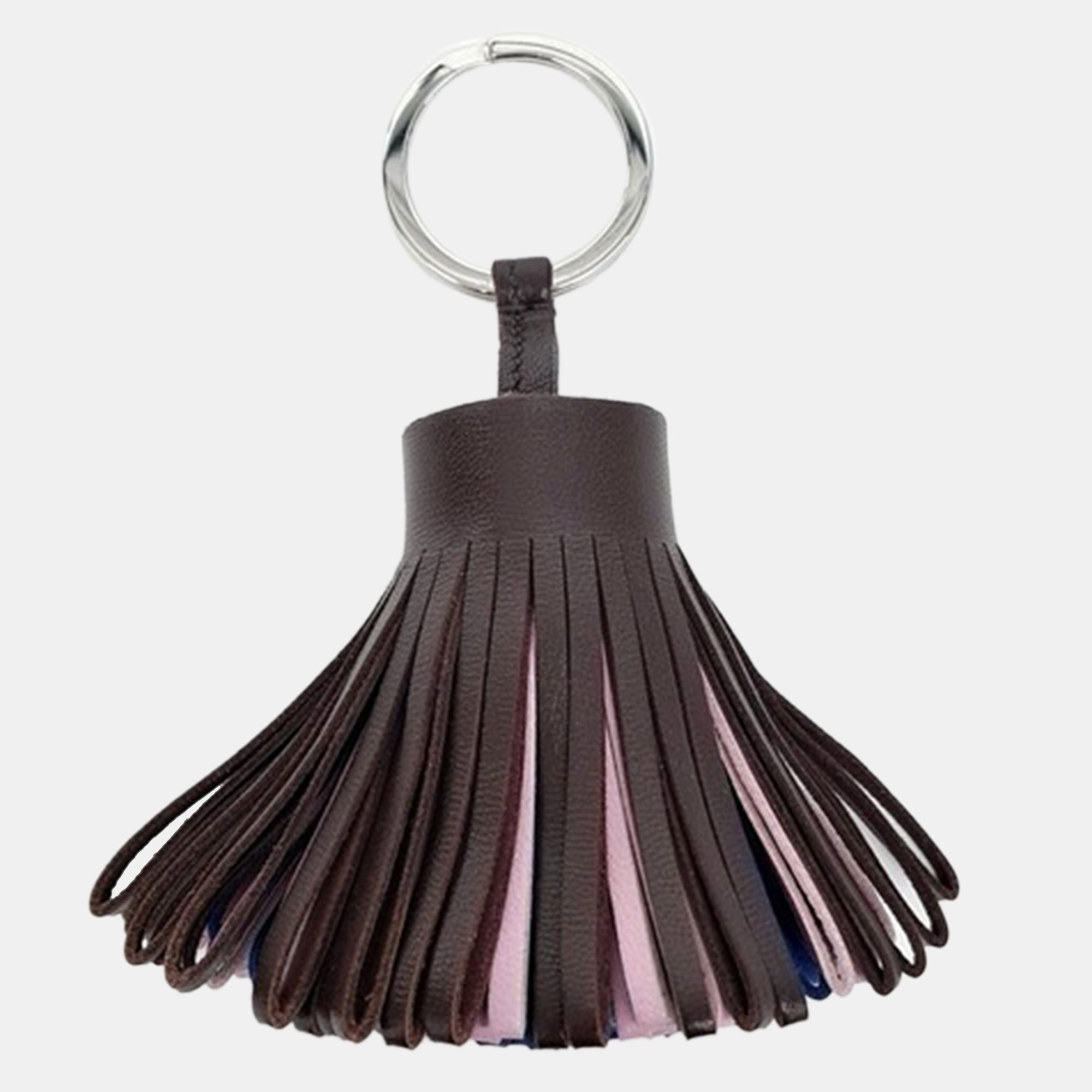 

Hermès Red Leather Carmen Tassel Keyring (U)