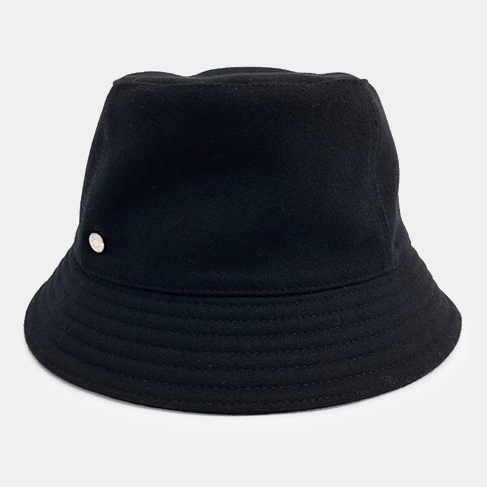 

Hermès Black cashmere bucket hat
