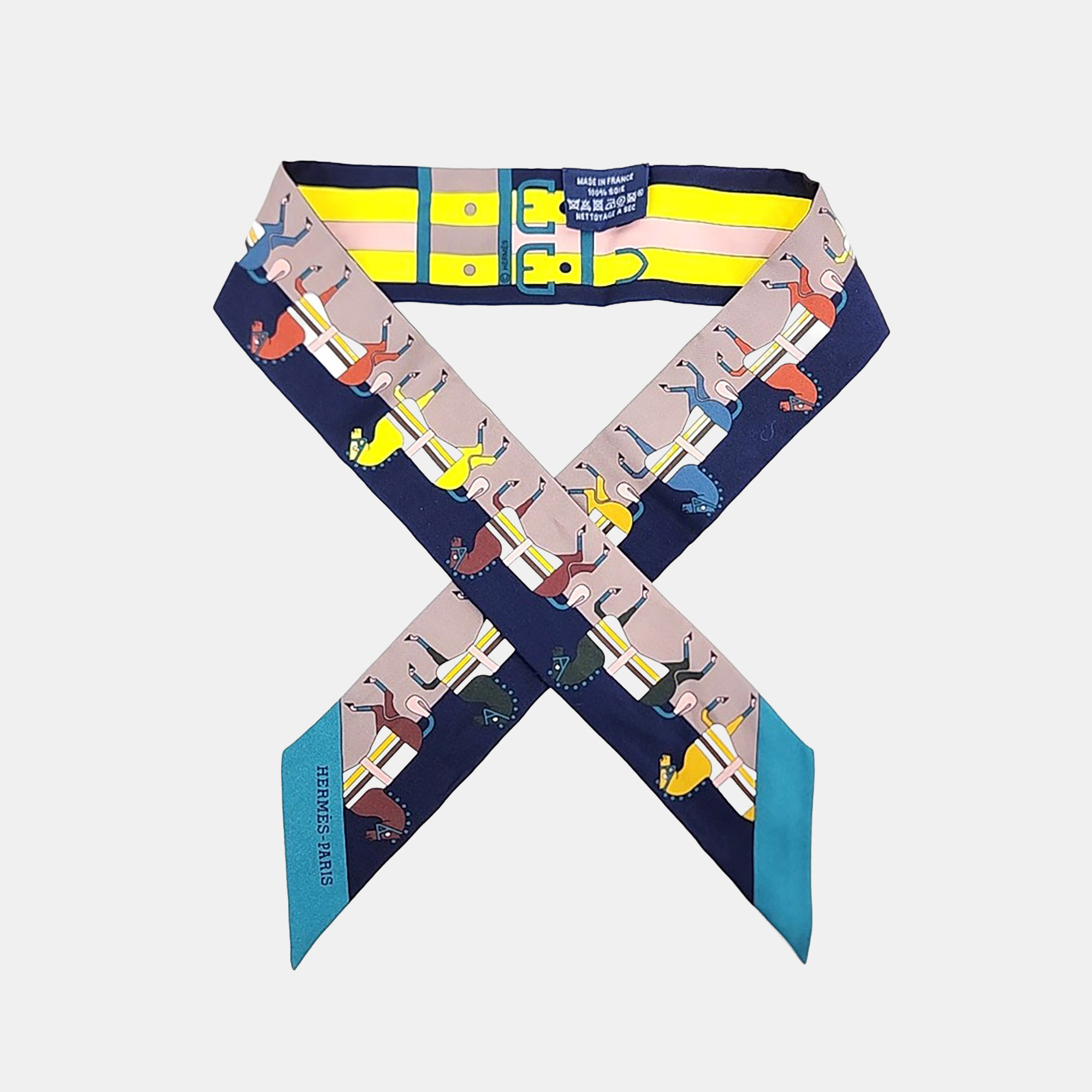 

Hermès Silk Twilly, Multicolor