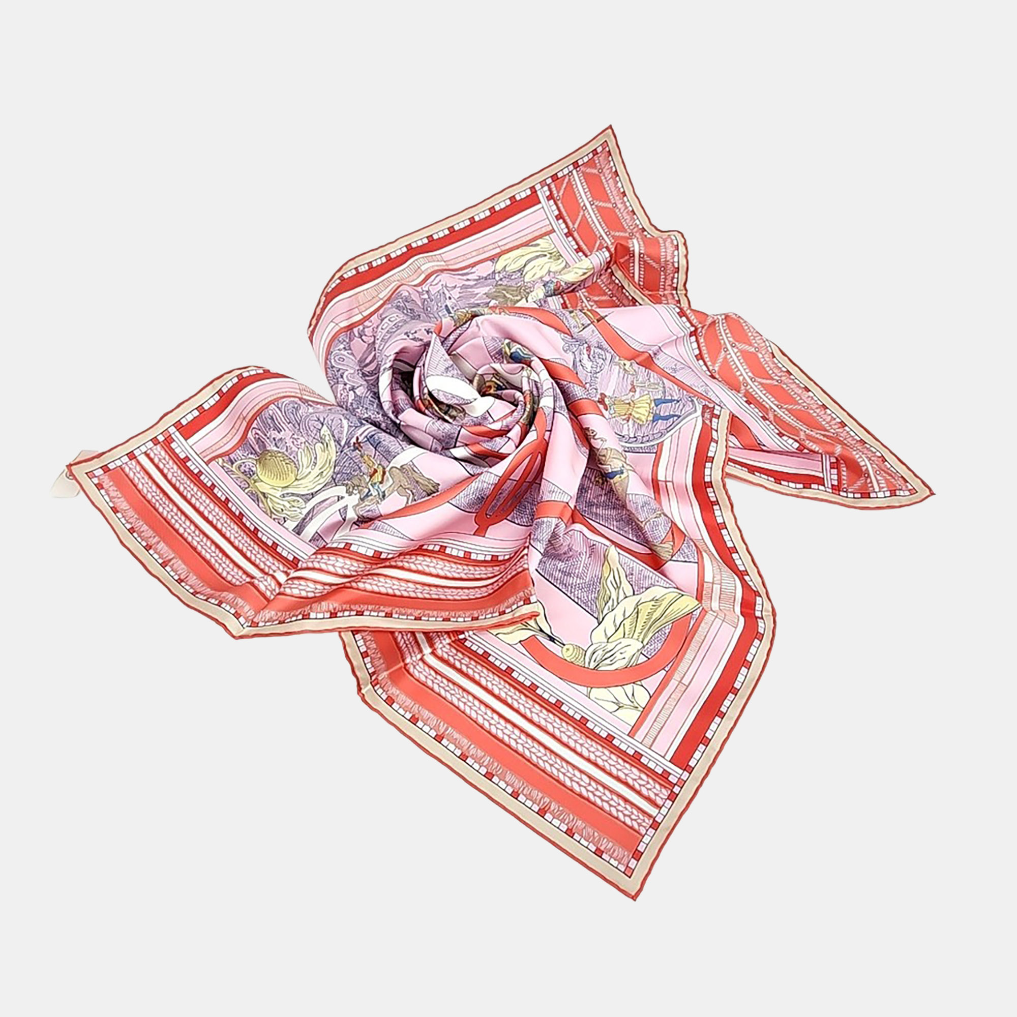 

Hermès Multicolor Silk Scarf