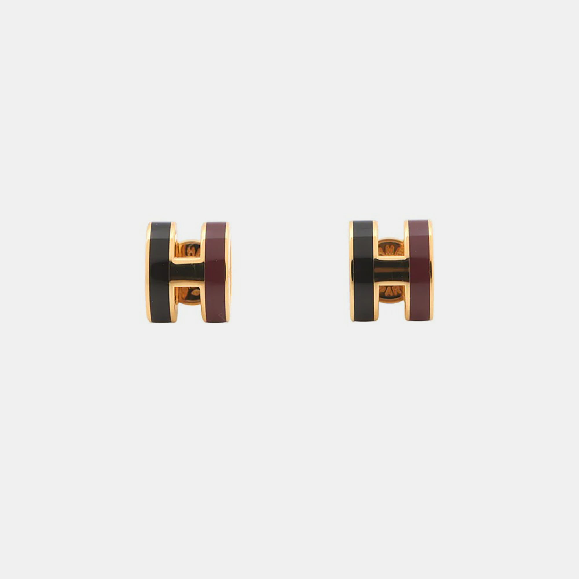 

Hermes Pop Ash Earrings Rocabar Size Mini Galaxy Lacquer Gold Plated