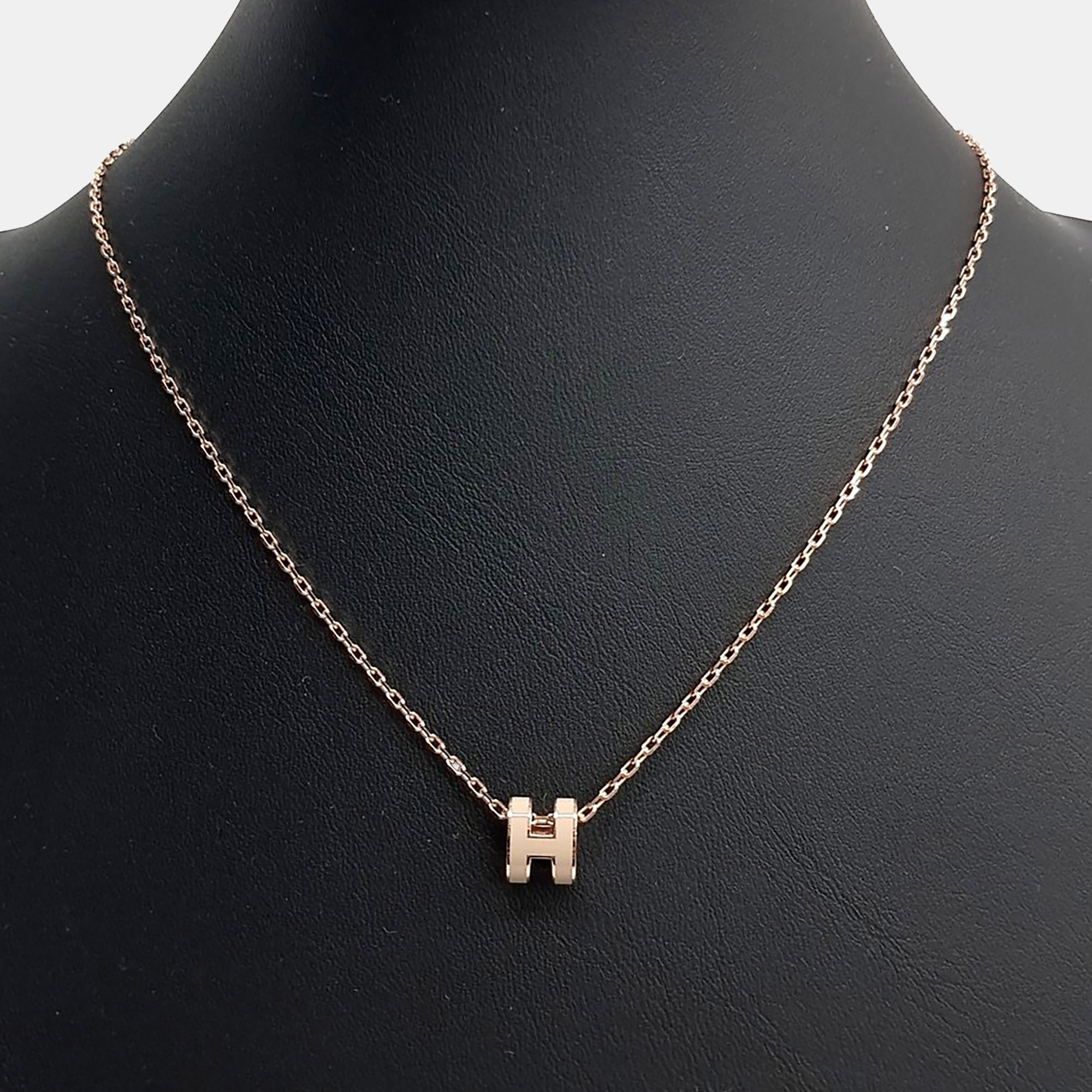 Pre Owned Hermès Pop H Mini Necklace