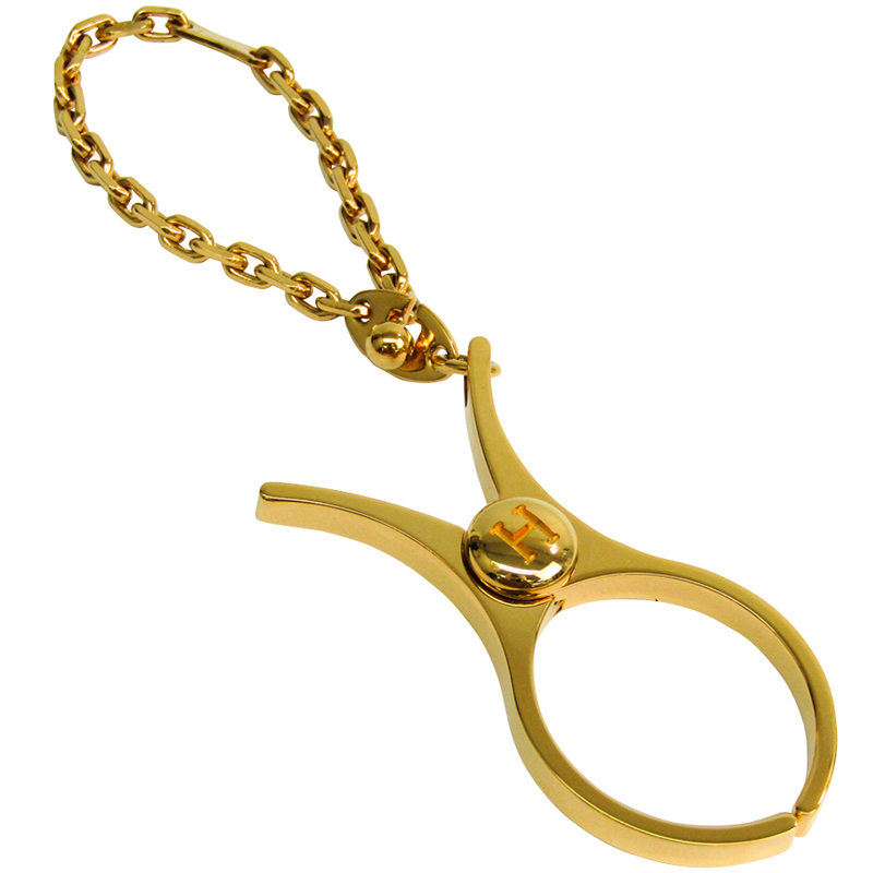 

Hermes Filou Gold Plated Glove Clip