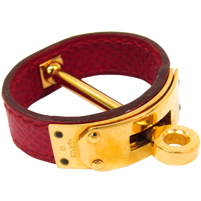 hermes leather scarf ring