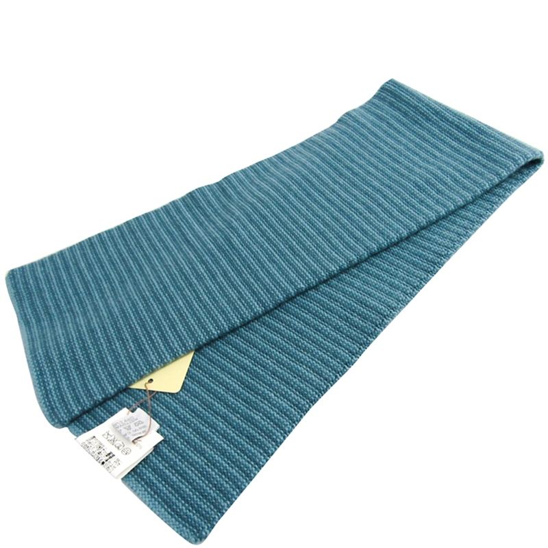 

Hermes Blue Cashmere Scarf