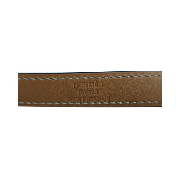 

Hermes Kelly Double Tour Purple Leather Gold Plated Wrap Bracelet