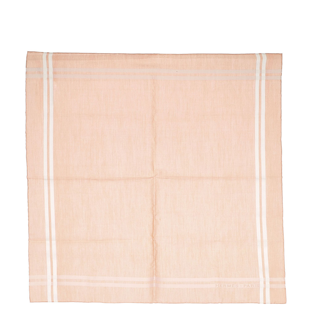 

Hermes Pink Cotton Handkerchief