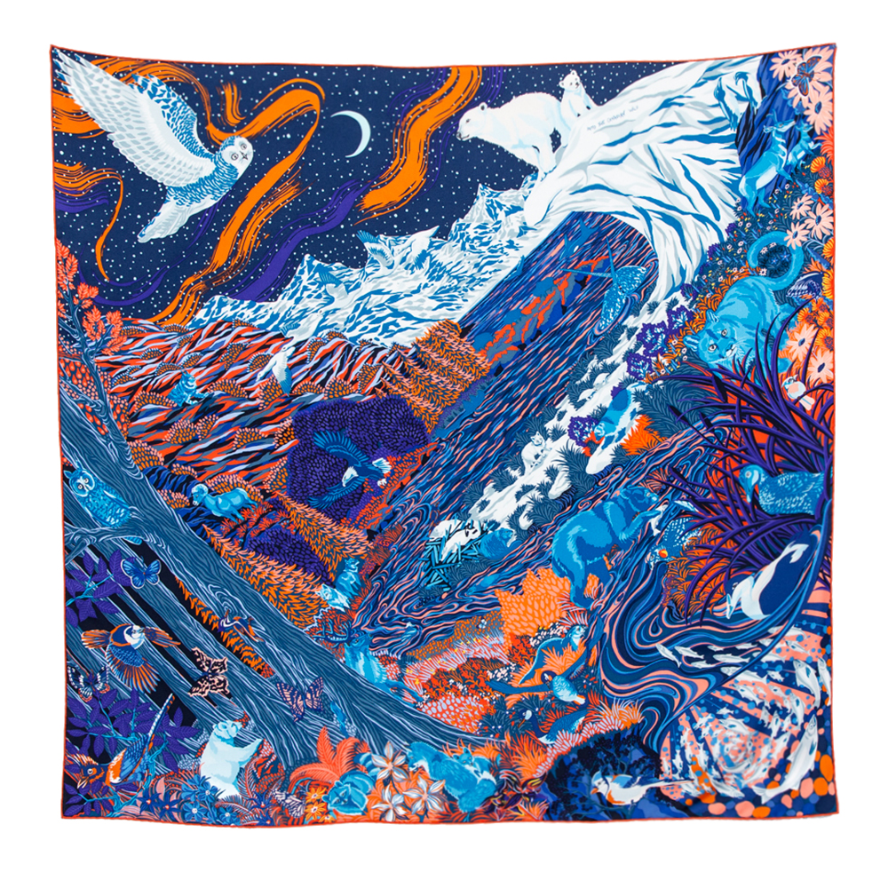 hermes into the canadian wild scarf