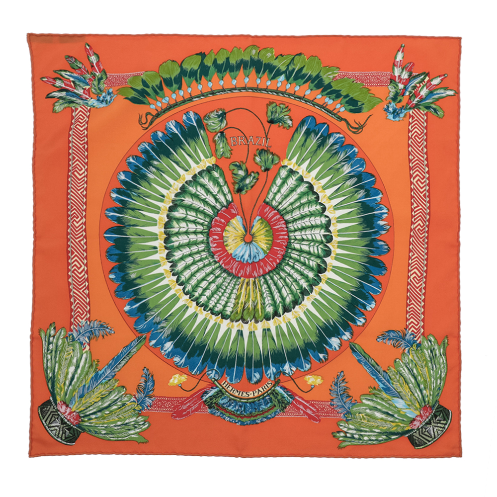 pre owned hermes scarf