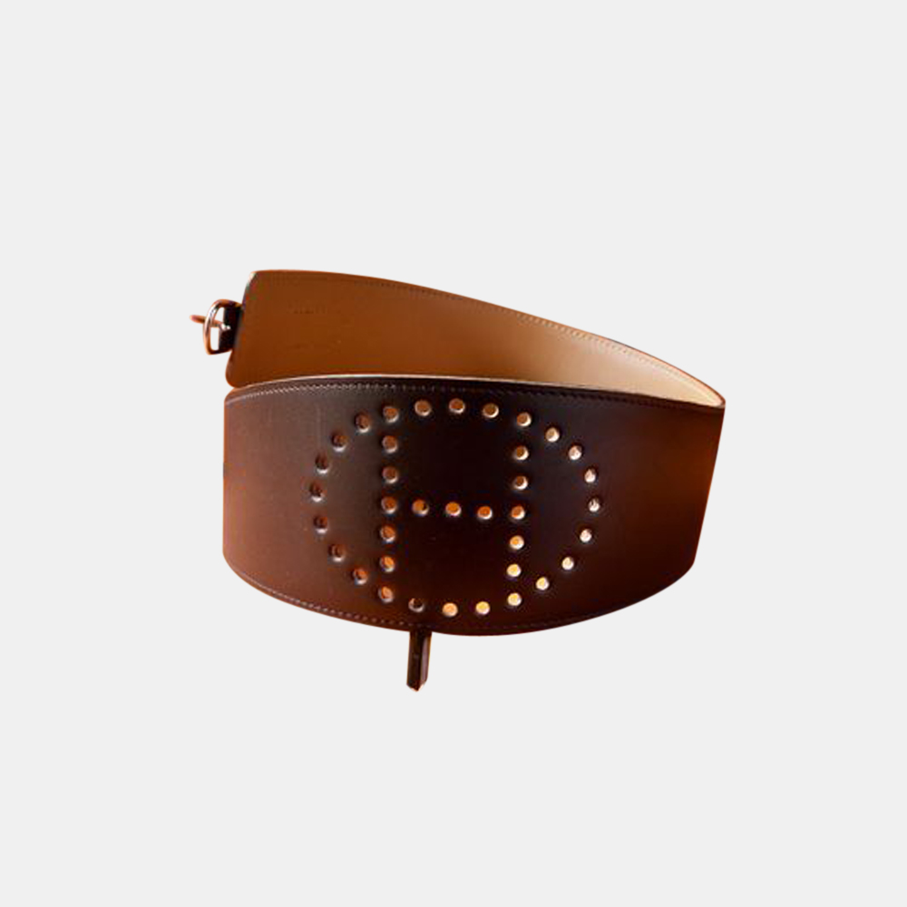 

Hermes Brown Leather Belt