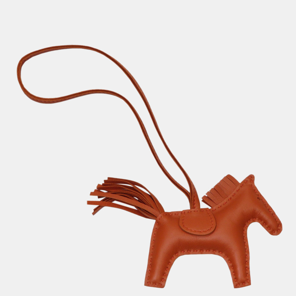 

HERMES Rodeo PM Bag Charm Brown