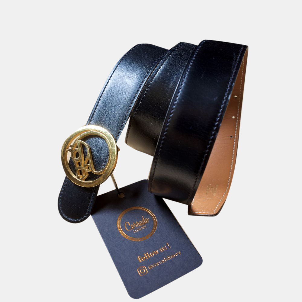 

Hermes Blak Cintura Belt Size 90 cm, Black