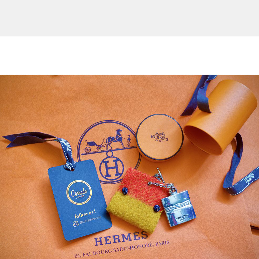 

Hermes Silver Bag Charm