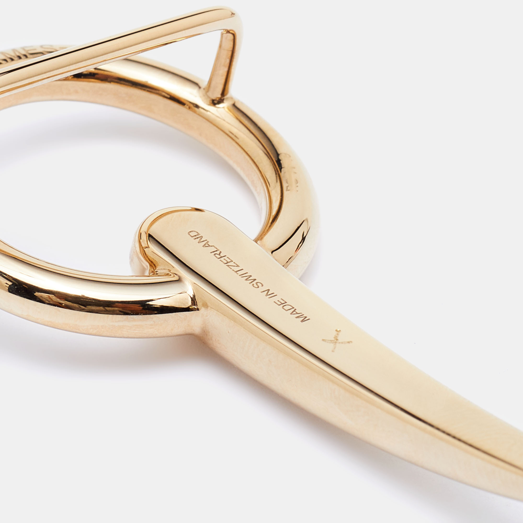 

Hermes Mors Gold Plated Horsebit Anchor Belt Buckle