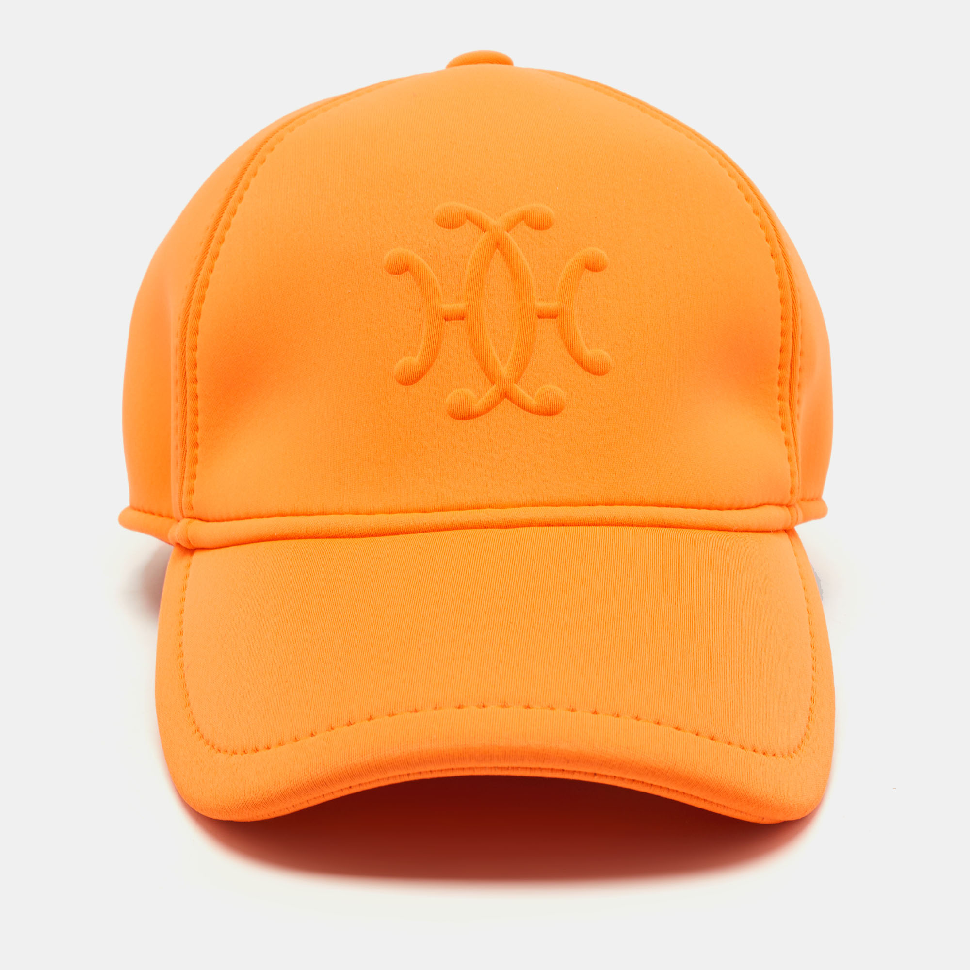 

Hermes Orange H Embossed Neobain Atlantic Cap