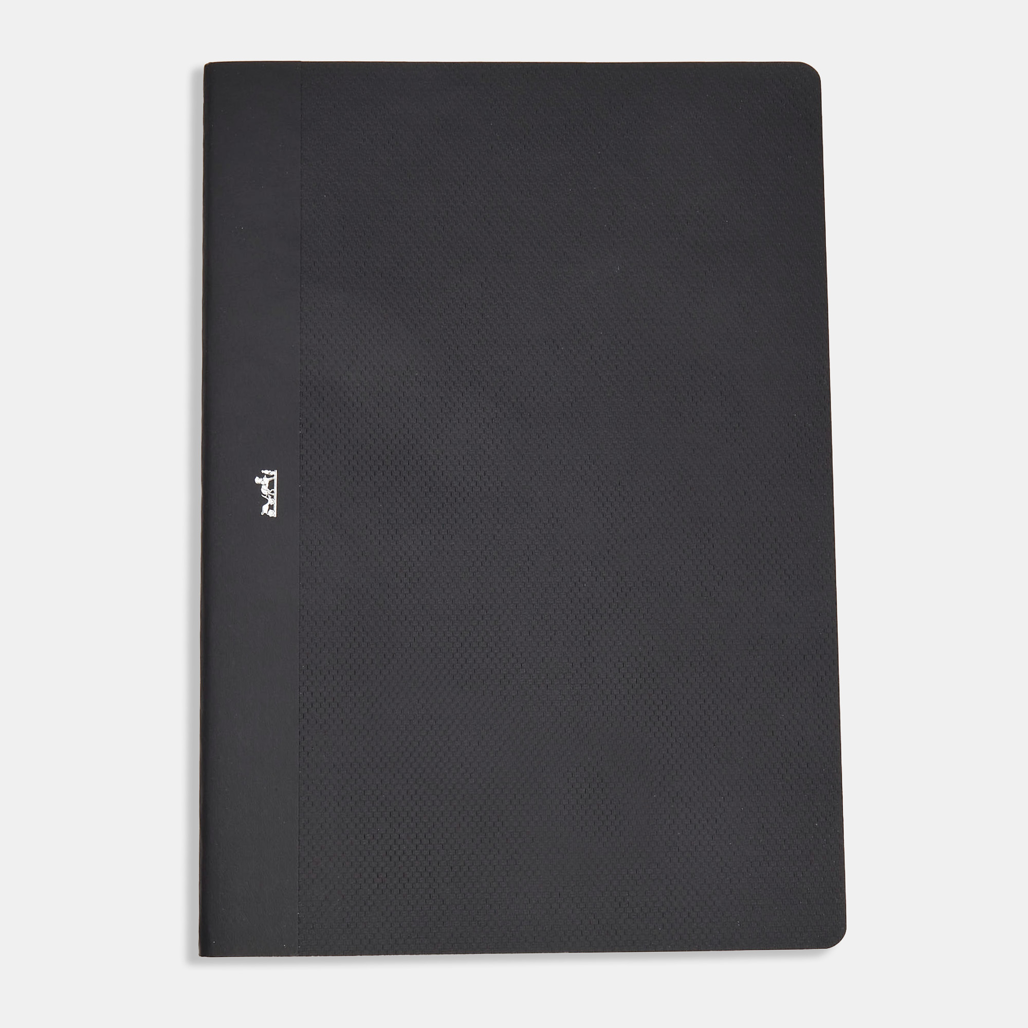 

Hermes Black Grain d'H Blank Writing Pad