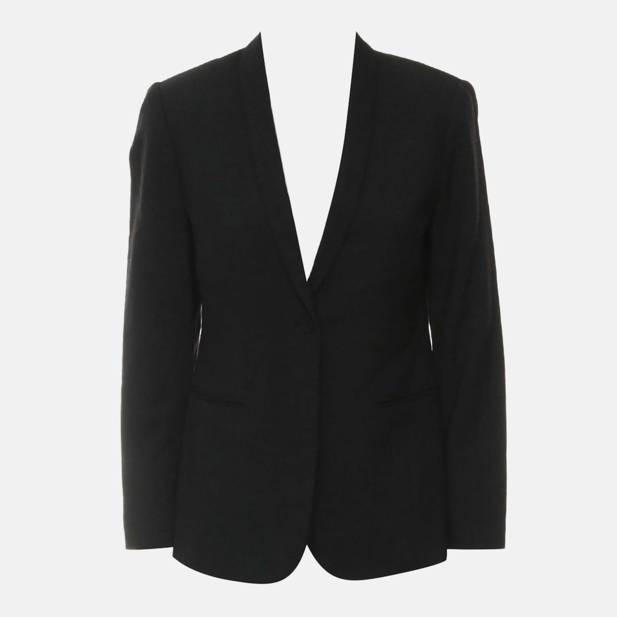 

Hermes Black Button-up Blazer