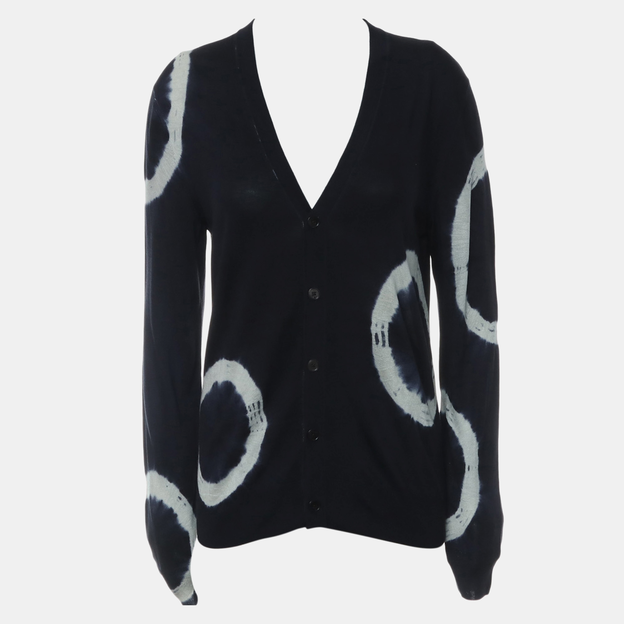 

Hermes Button Up Silk Cardigan, Multicolor