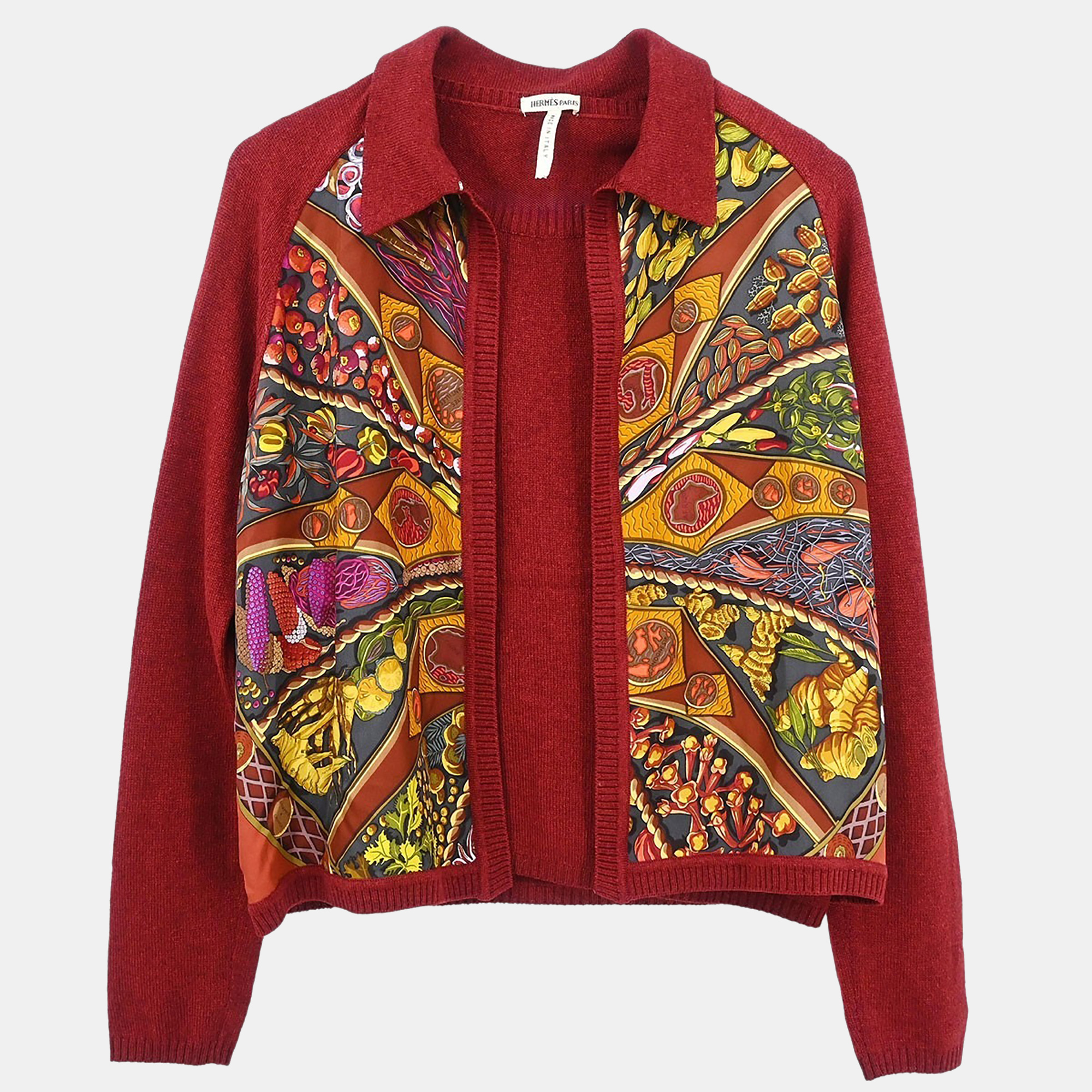 

Hermes Ensemble Cardigan Sleeveless Top Bordeaux, Burgundy
