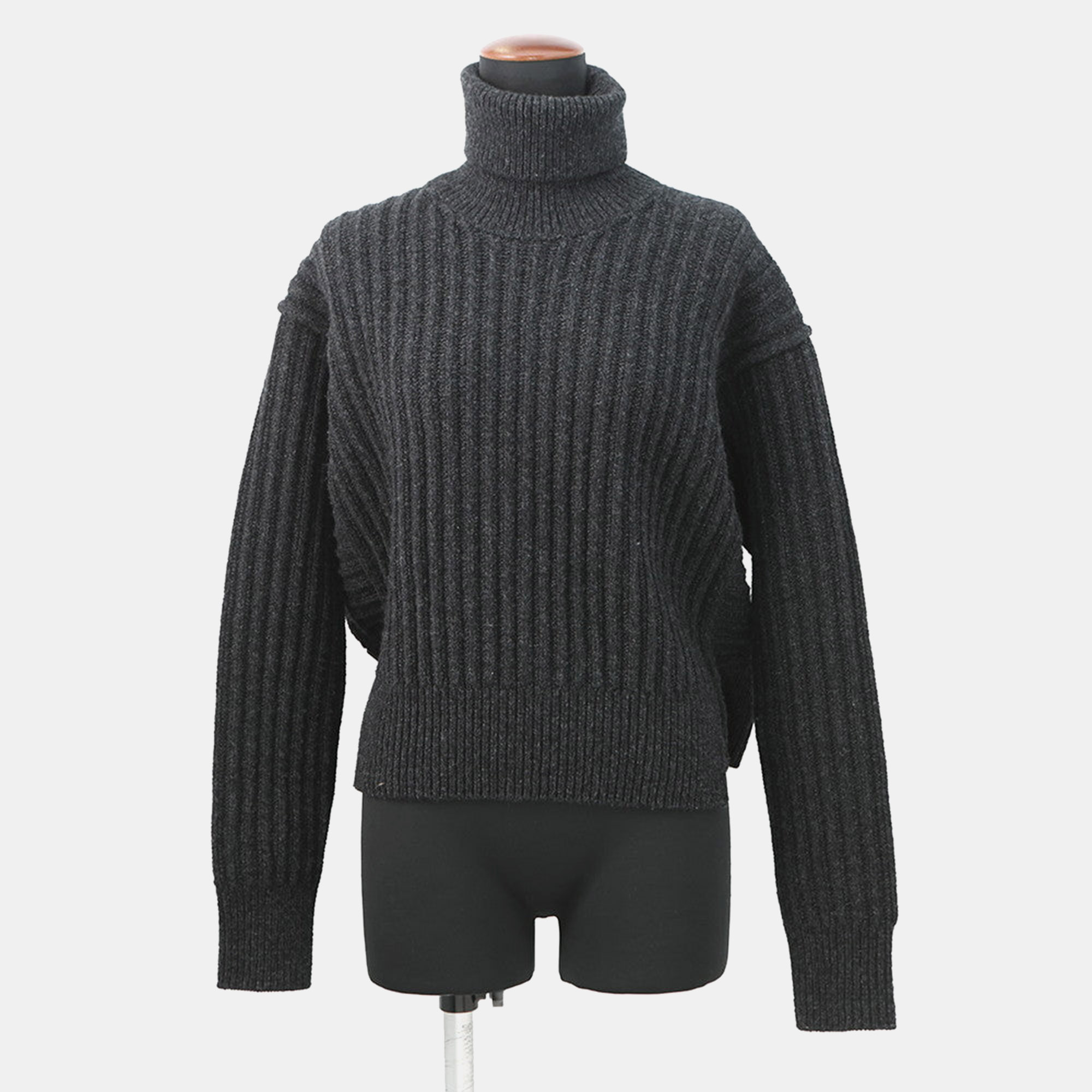 

Hermes Long Sleeve Knit Size  Gri Volcanic, Black