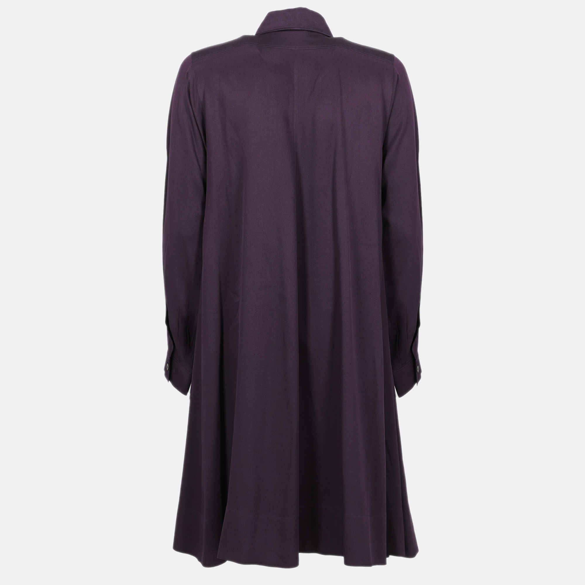 

Hermes Women' Silk Midi Dress - Purple