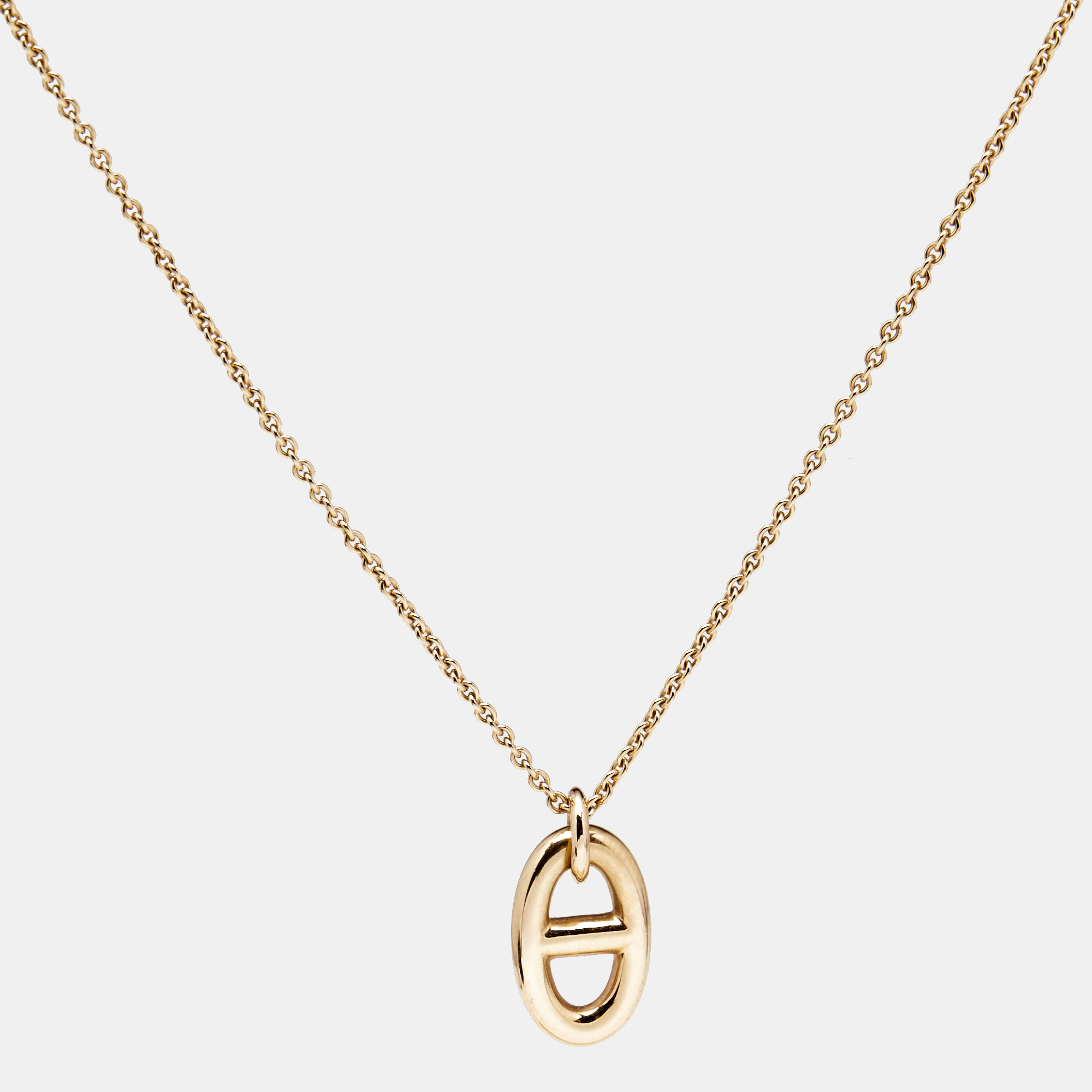 

Hermes Farandole 18k Rose Gold Small Pendant Necklace