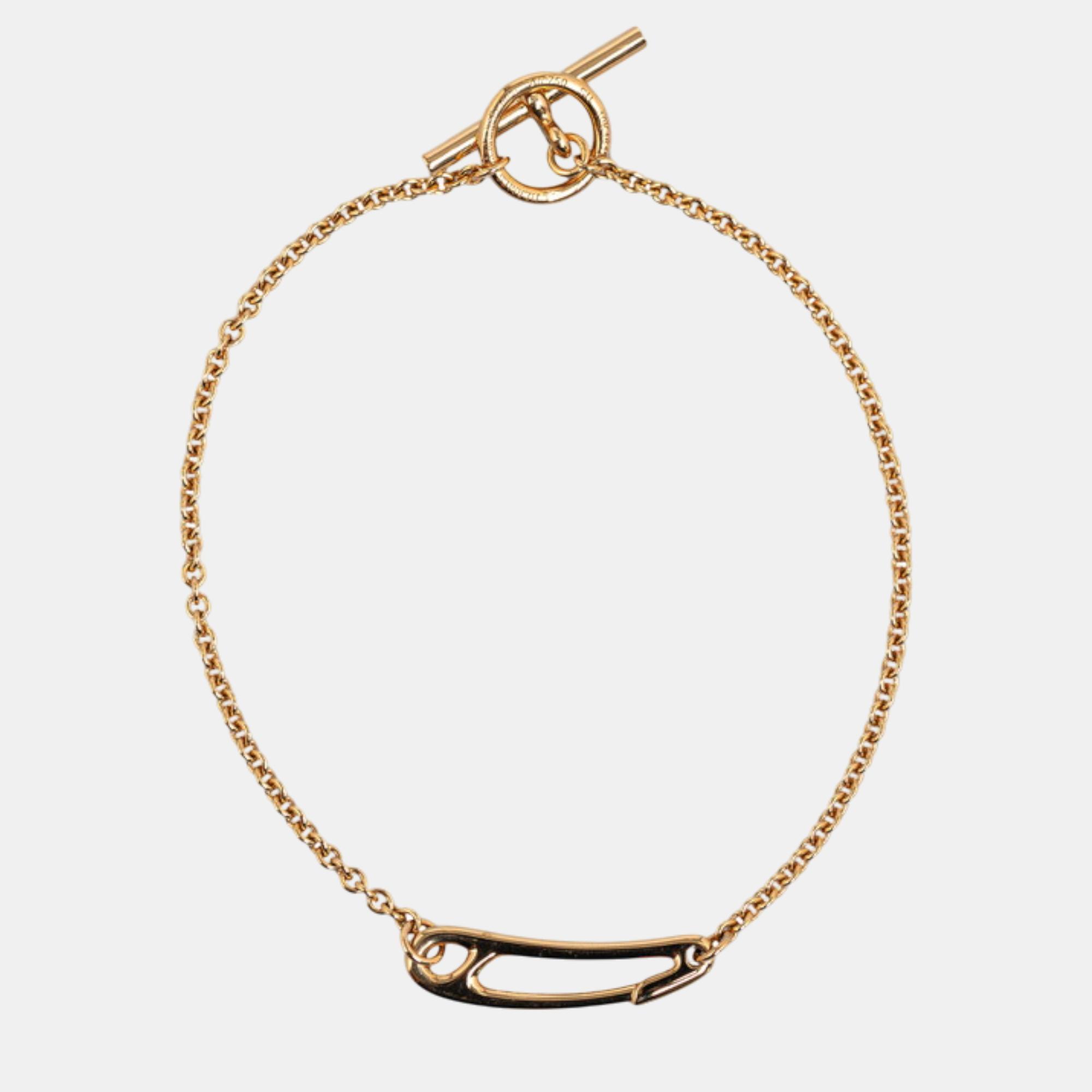 

Hermes Chaine d'Ancre Mini Punk Bracelet 18K Pink Gold